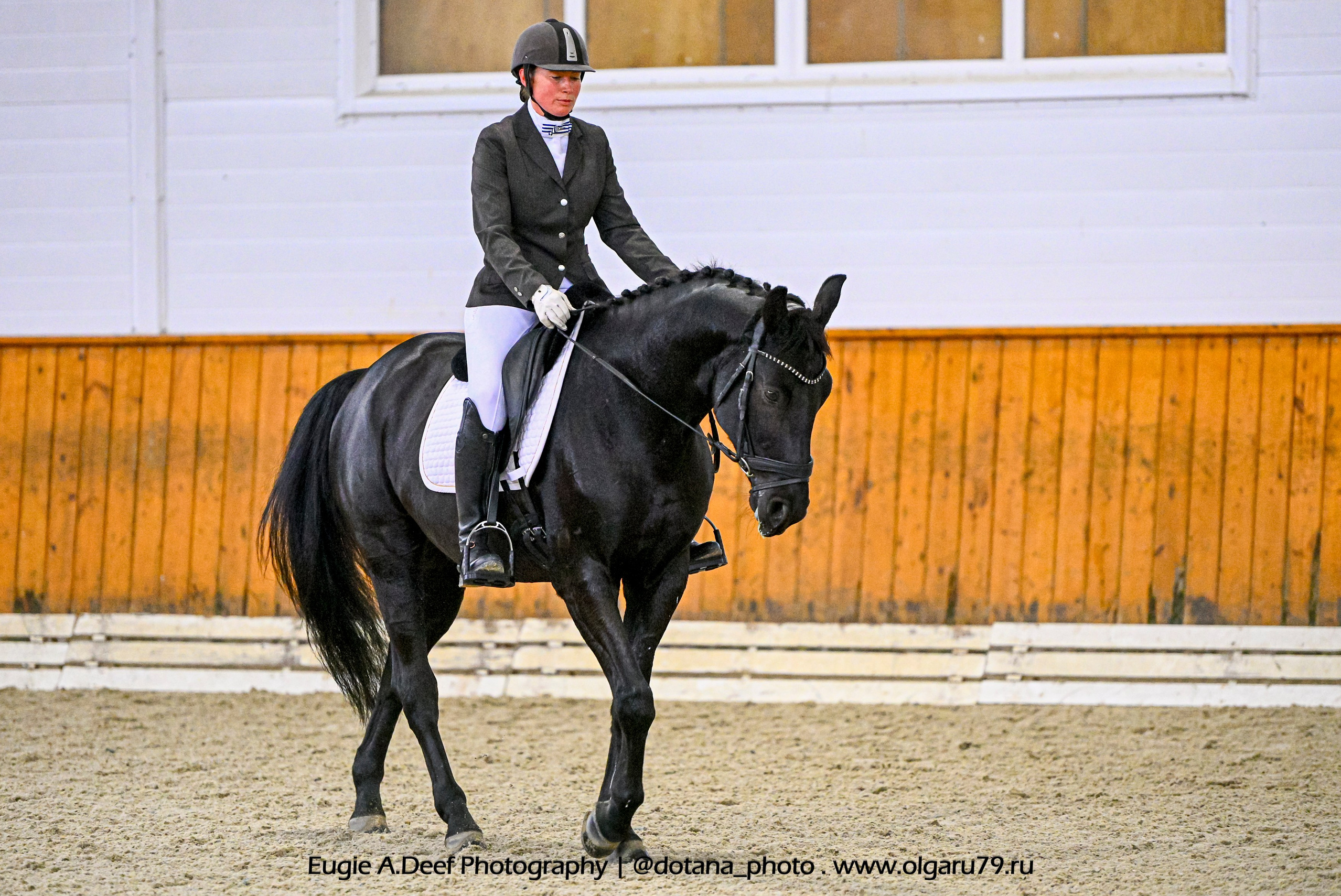 2025.10.19 — КСК Конкорд — выездка. ТУРНИРНАЯ КОННАЯ ФОТОГРАФИЯ, Руднева Ольга и Евгений Адеев