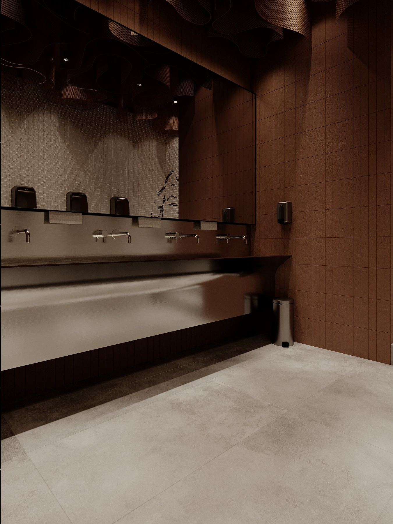 ФУДКОРТ КРК «ЗАРЯ» / кинотеатр, 300 м². Rezells Architects — студия дизайна жилых и коммерческих интерьеров