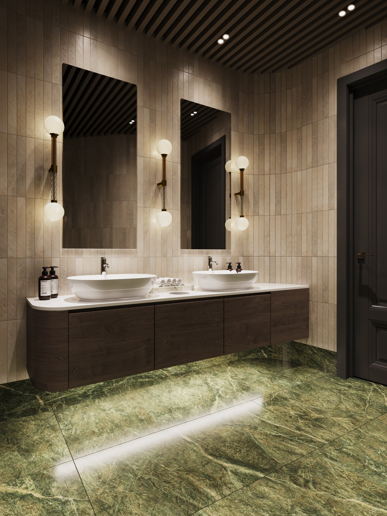 LOOM / ресторан, 380 м². Rezells Architects — студия дизайна жилых и коммерческих интерьеров