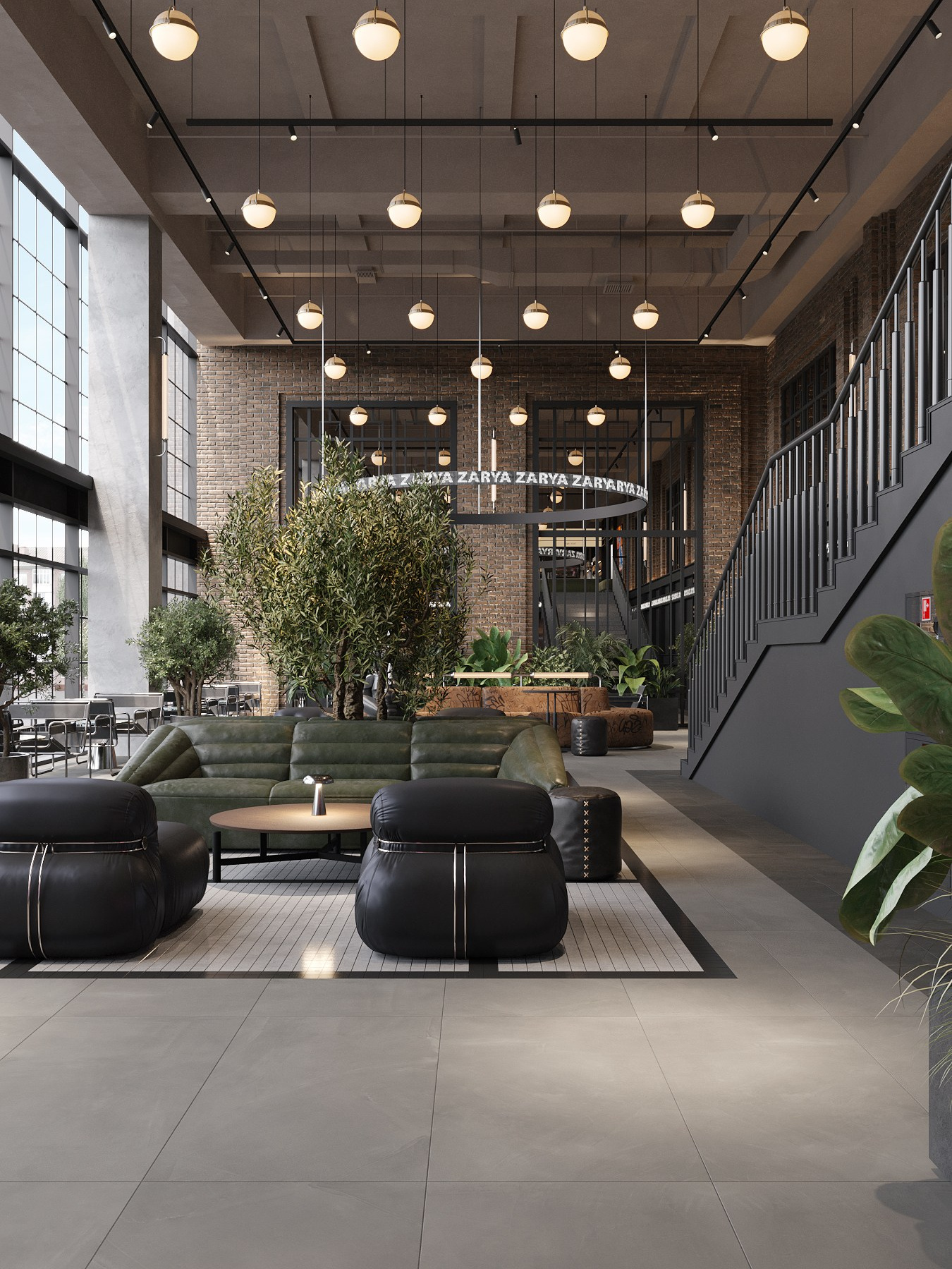 ХОЛЛ КРК «ЗАРЯ» / кинотеатр, 650 м². Rezells Architects — студия дизайна жилых и коммерческих интерьеров