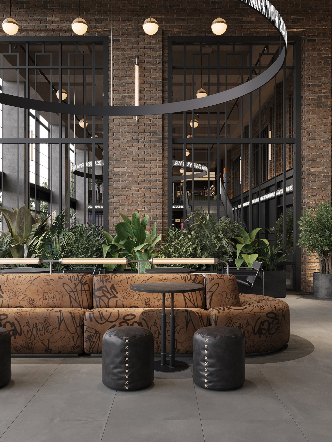 ХОЛЛ КРК «ЗАРЯ» / кинотеатр, 650 м². Rezells Architects — студия дизайна жилых и коммерческих интерьеров