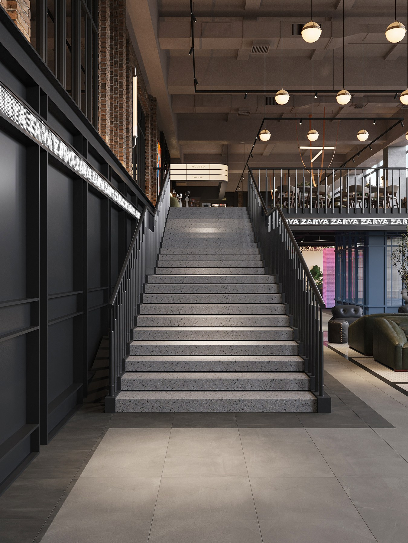 ХОЛЛ КРК «ЗАРЯ» / кинотеатр, 650 м². Rezells Architects — студия дизайна жилых и коммерческих интерьеров