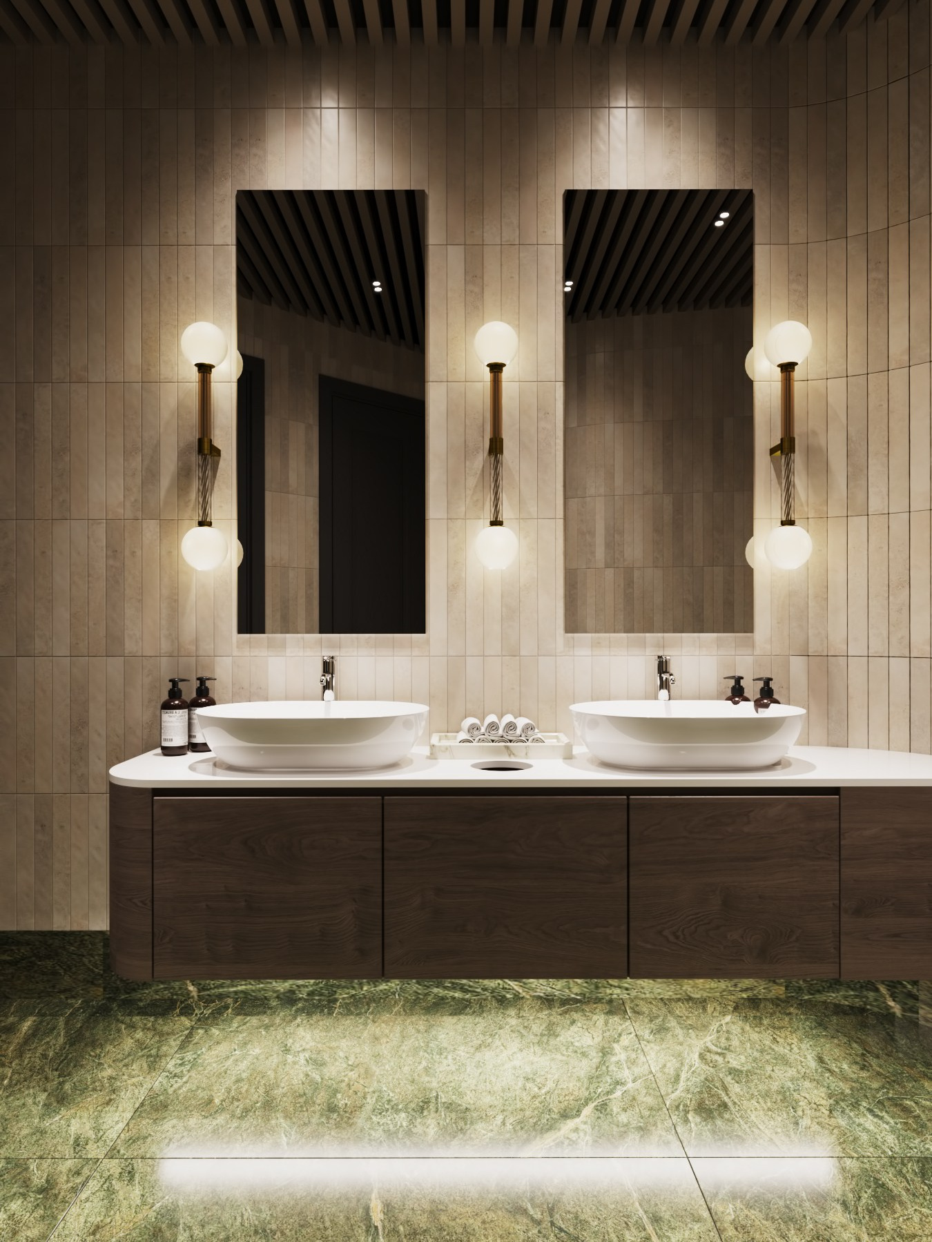 LOOM / ресторан, 380 м². Rezells Architects — студия дизайна жилых и коммерческих интерьеров