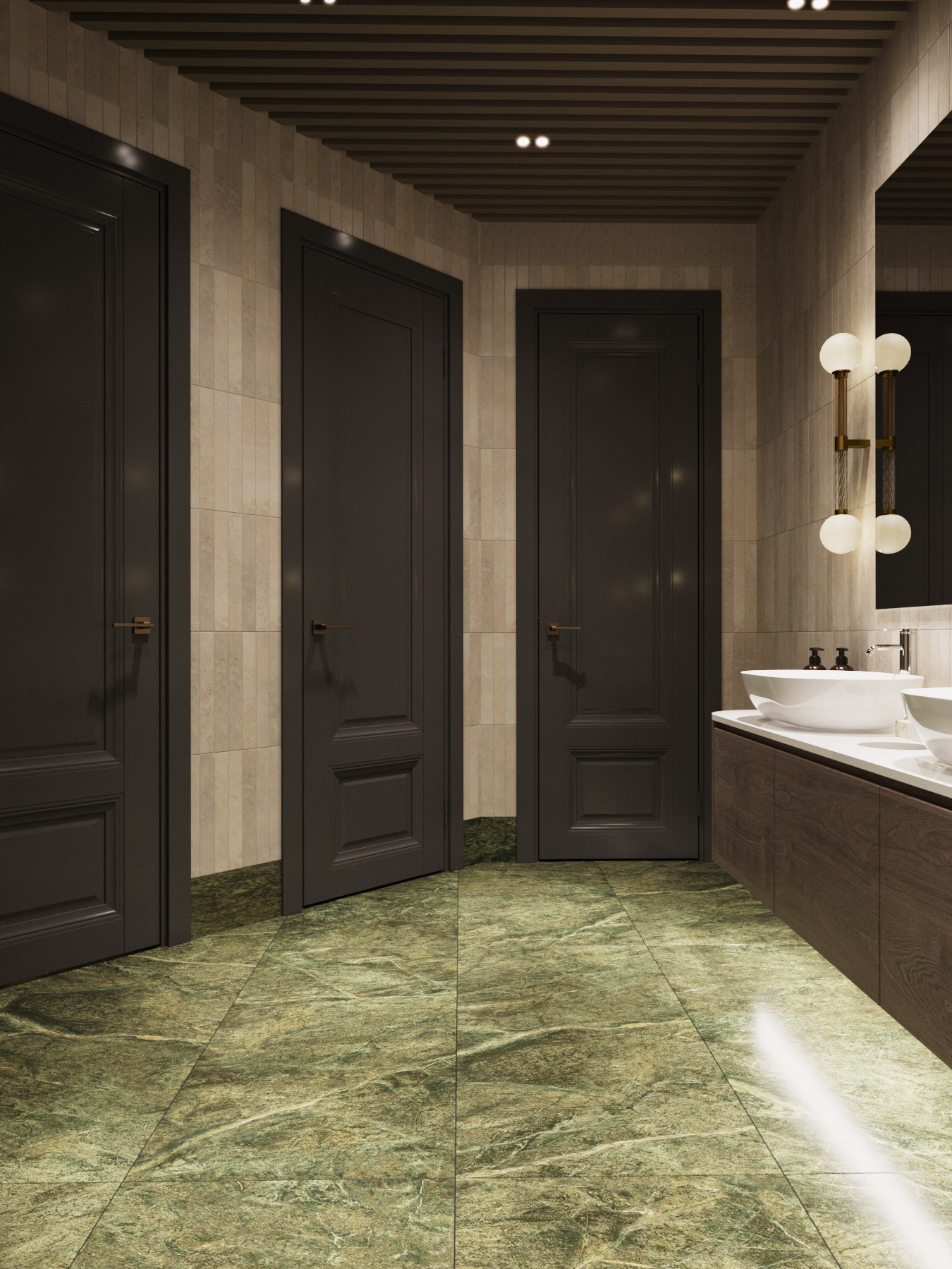 LOOM / ресторан, 380 м². Rezells Architects — студия дизайна жилых и коммерческих интерьеров