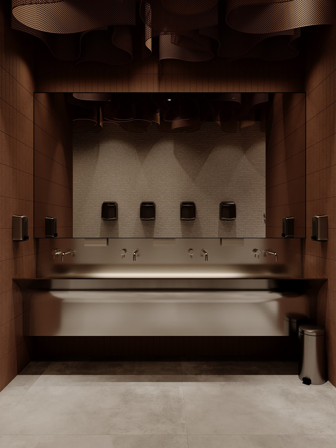 ФУДКОРТ КРК «ЗАРЯ» / кинотеатр, 300 м². Rezells Architects — студия дизайна жилых и коммерческих интерьеров