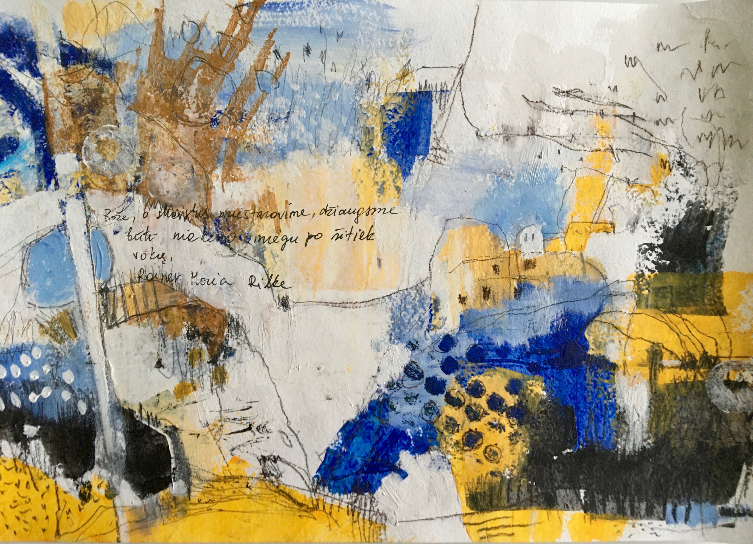 Series The Poetry. Художник Даля Бучионите