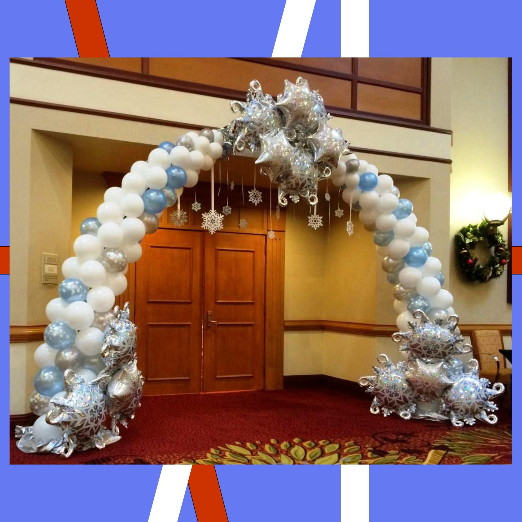 Фотозона новогодняя. Студия праздничного декора