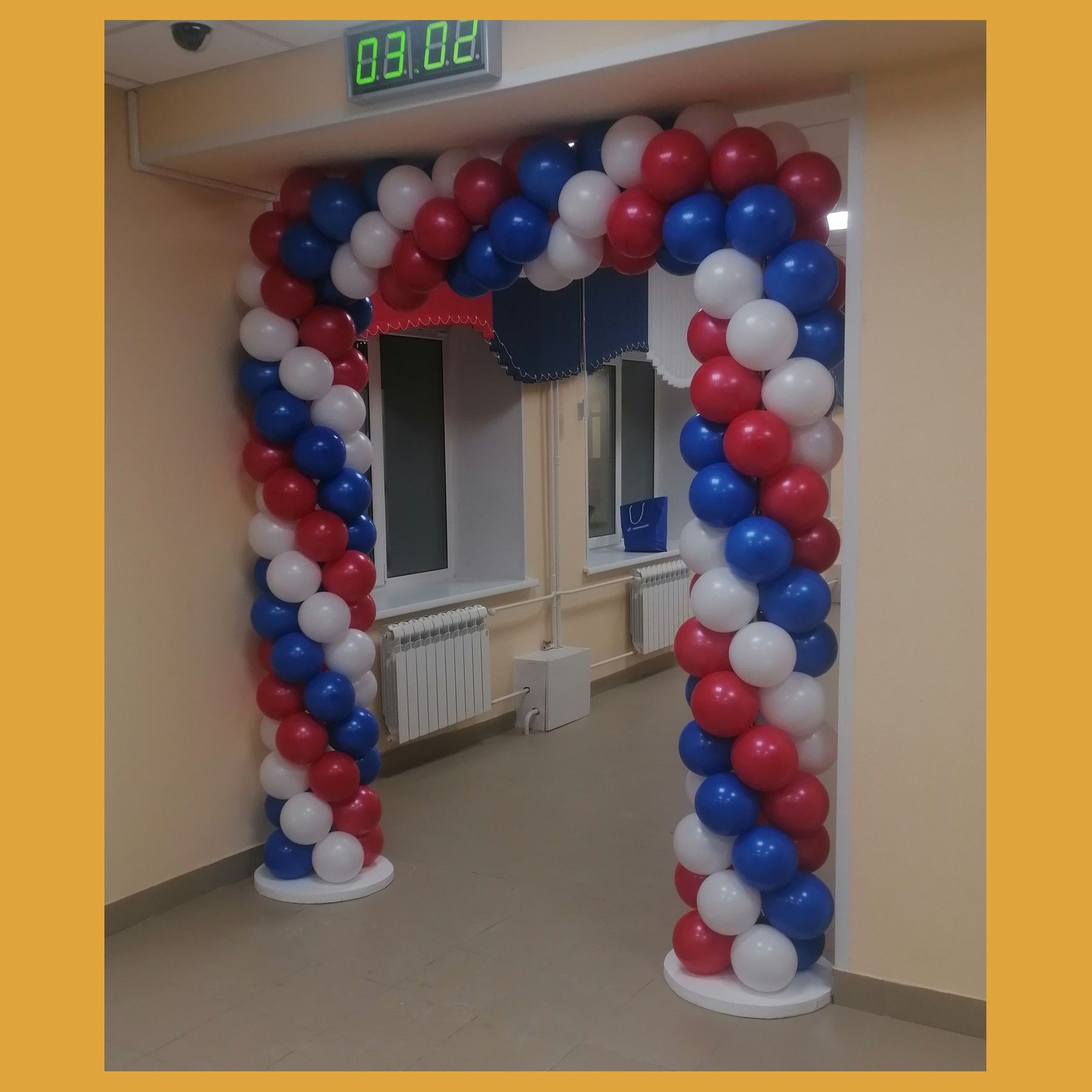 Оформление на открытие магазина. Студия праздничного декора