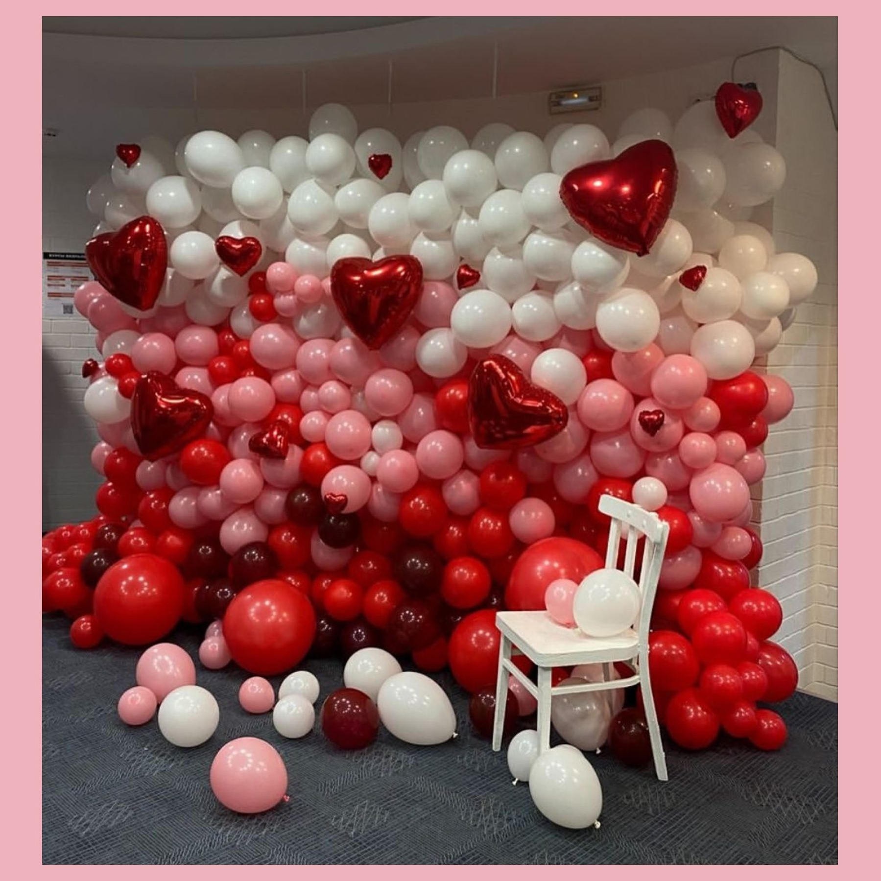 Фотозона 14 февраля. Студия праздничного декора