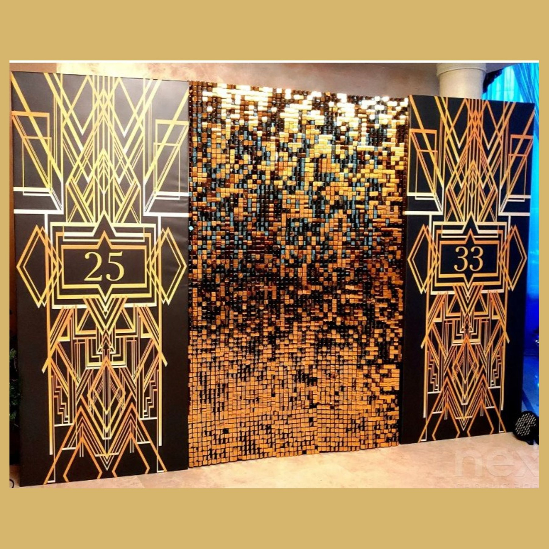 01ТФ Фотозона стиль Гетсби. Студия праздничного декора