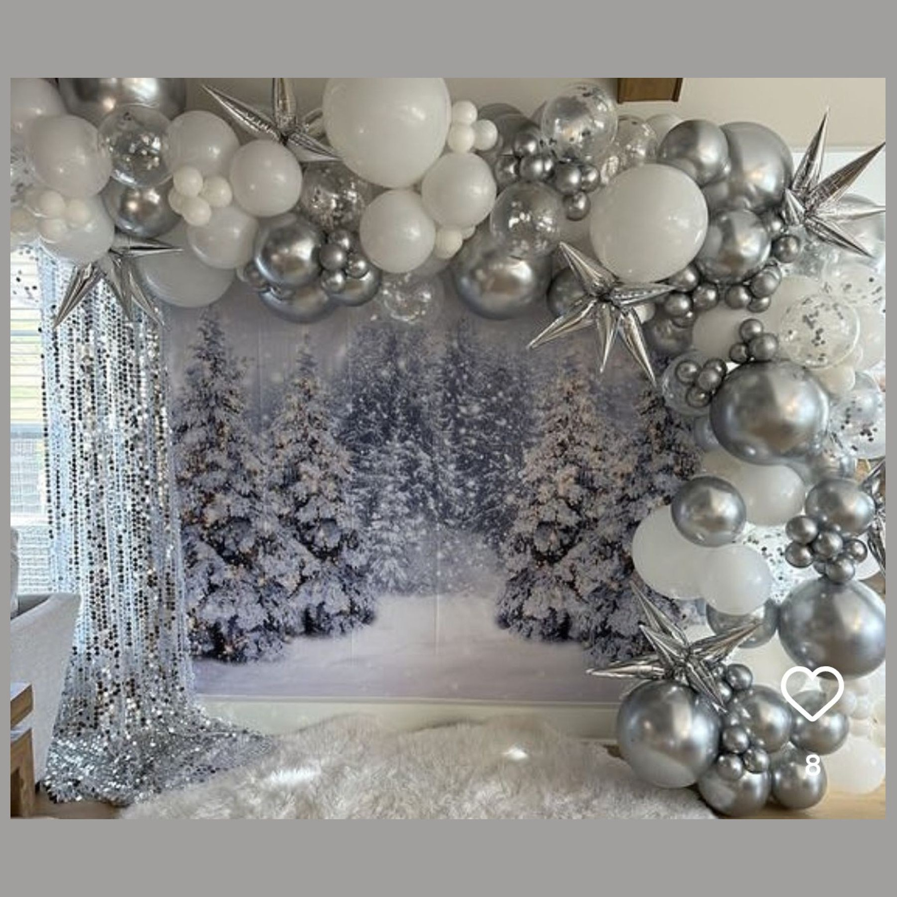 Фотозона новогодняя. Студия праздничного декора