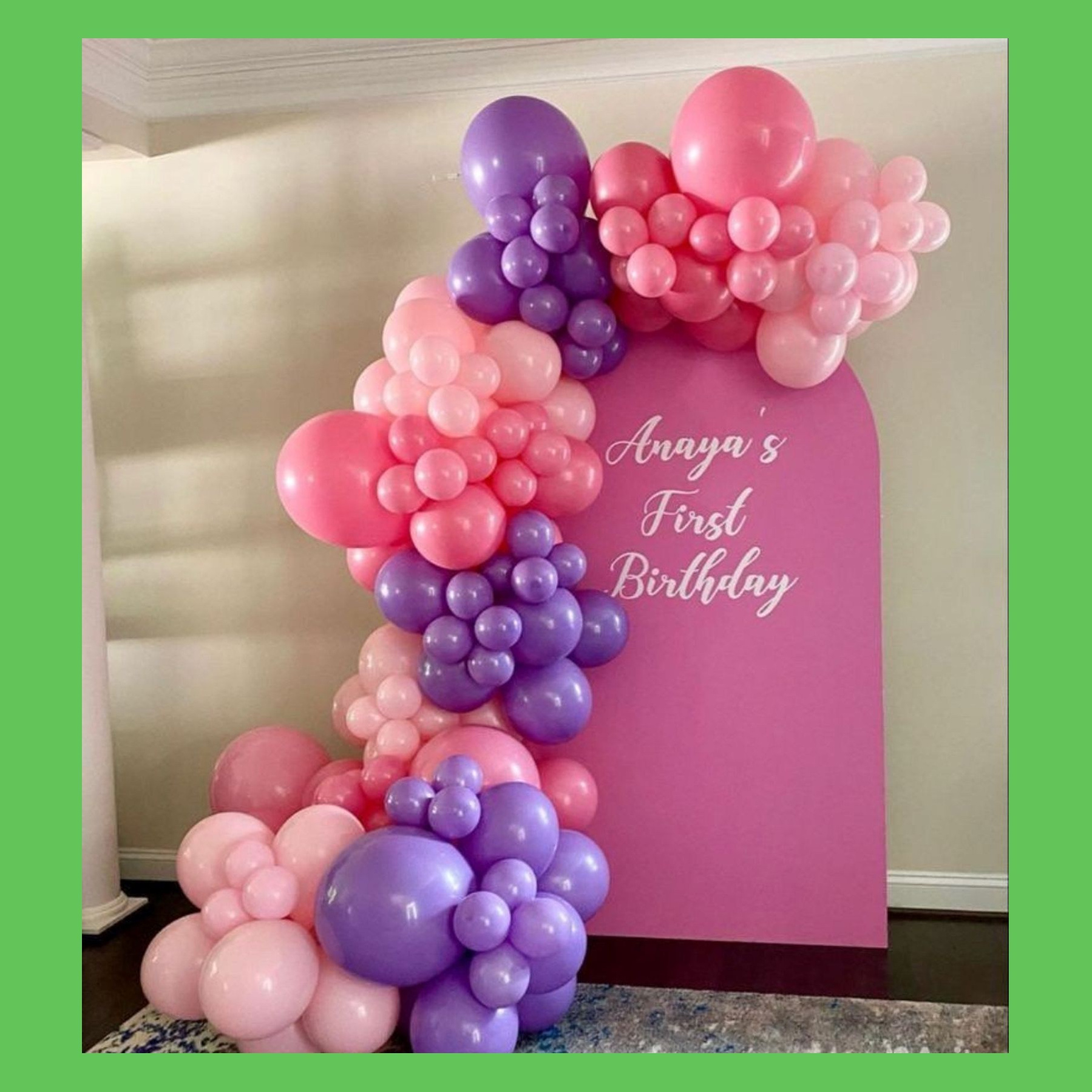 Фотозона Арка Фон. Студия праздничного декора