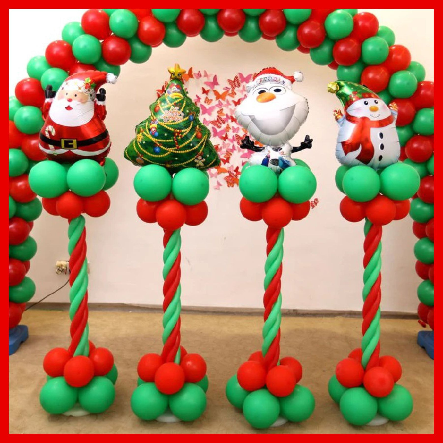 Фотозона новогодняя. Студия праздничного декора