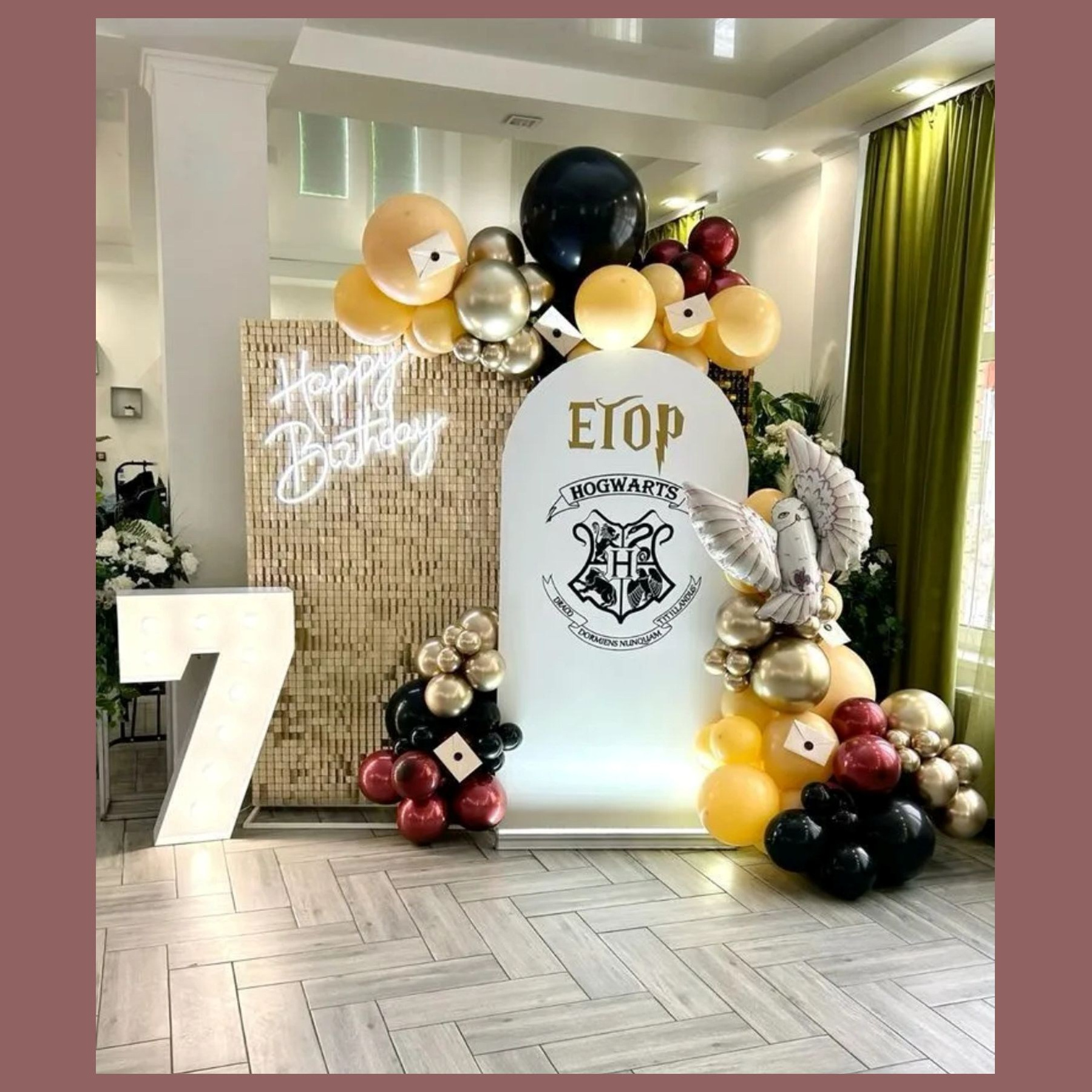 Фотозона на детский праздник. Студия праздничного декора