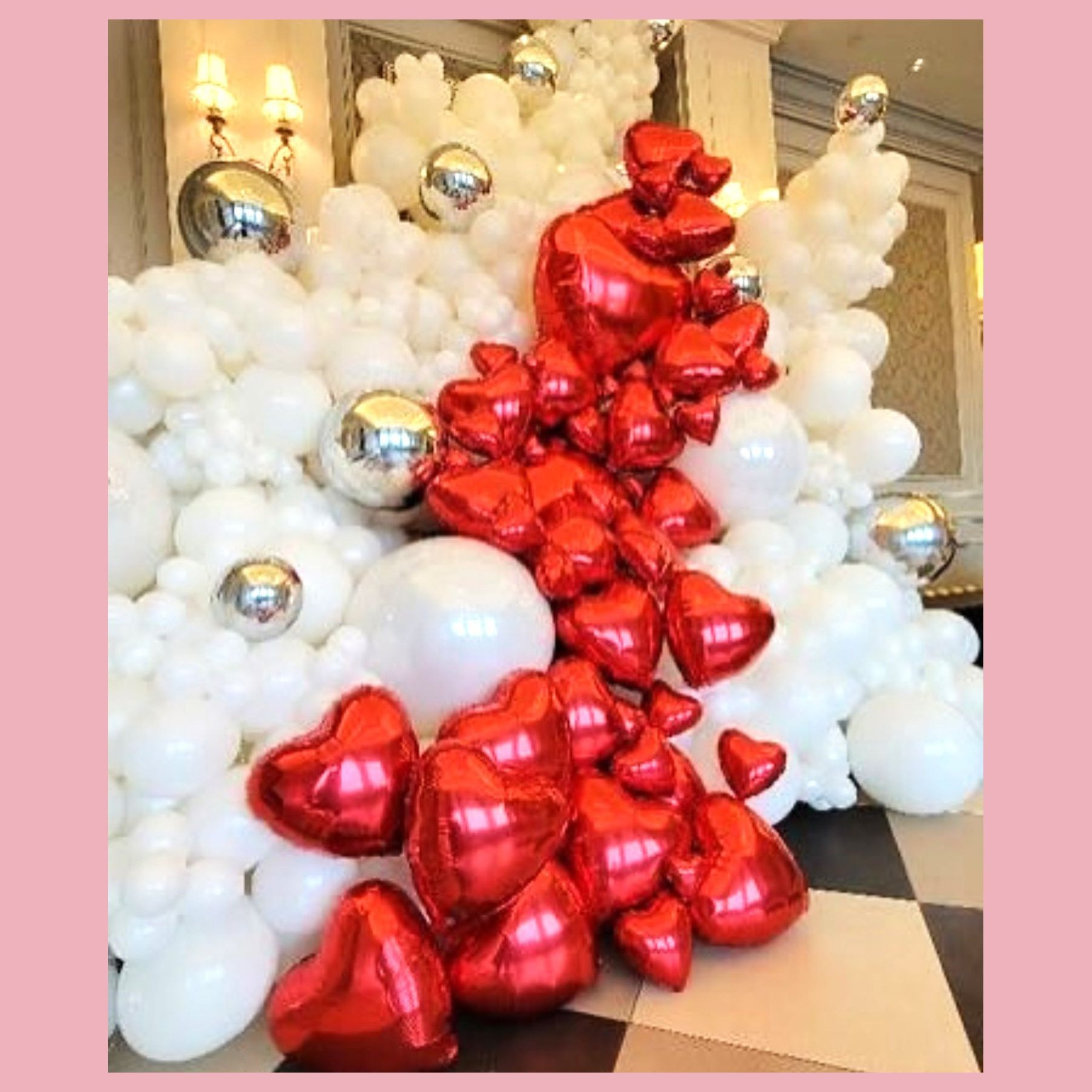 Фотозона 14 февраля. Студия праздничного декора