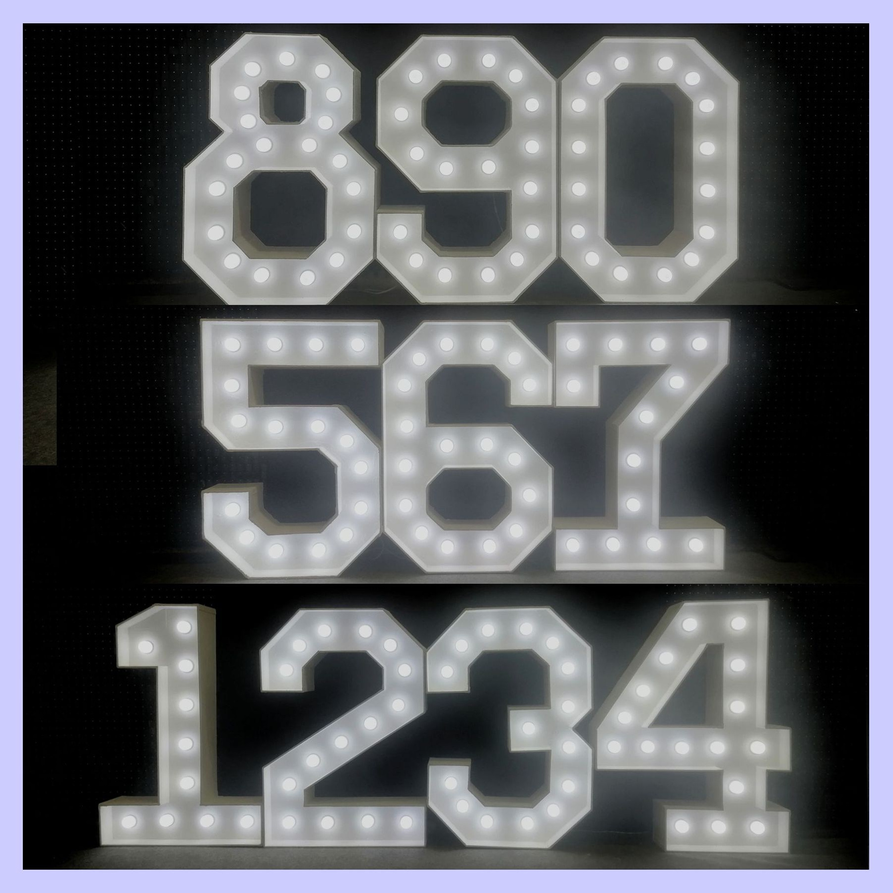 Цифра на день рождения. Студия праздничного декора