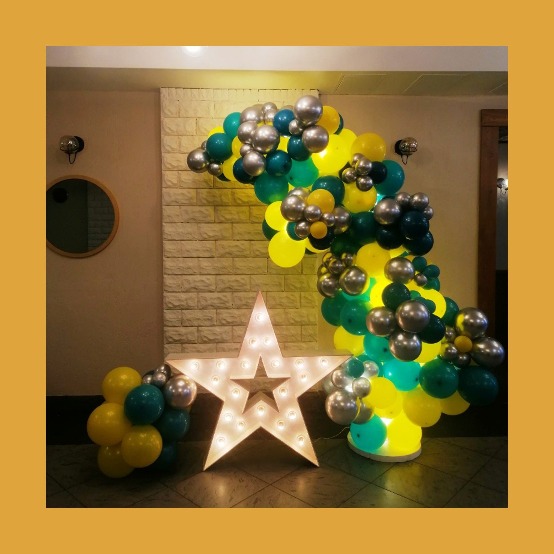 Фотозона с шарами. Студия праздничного декора