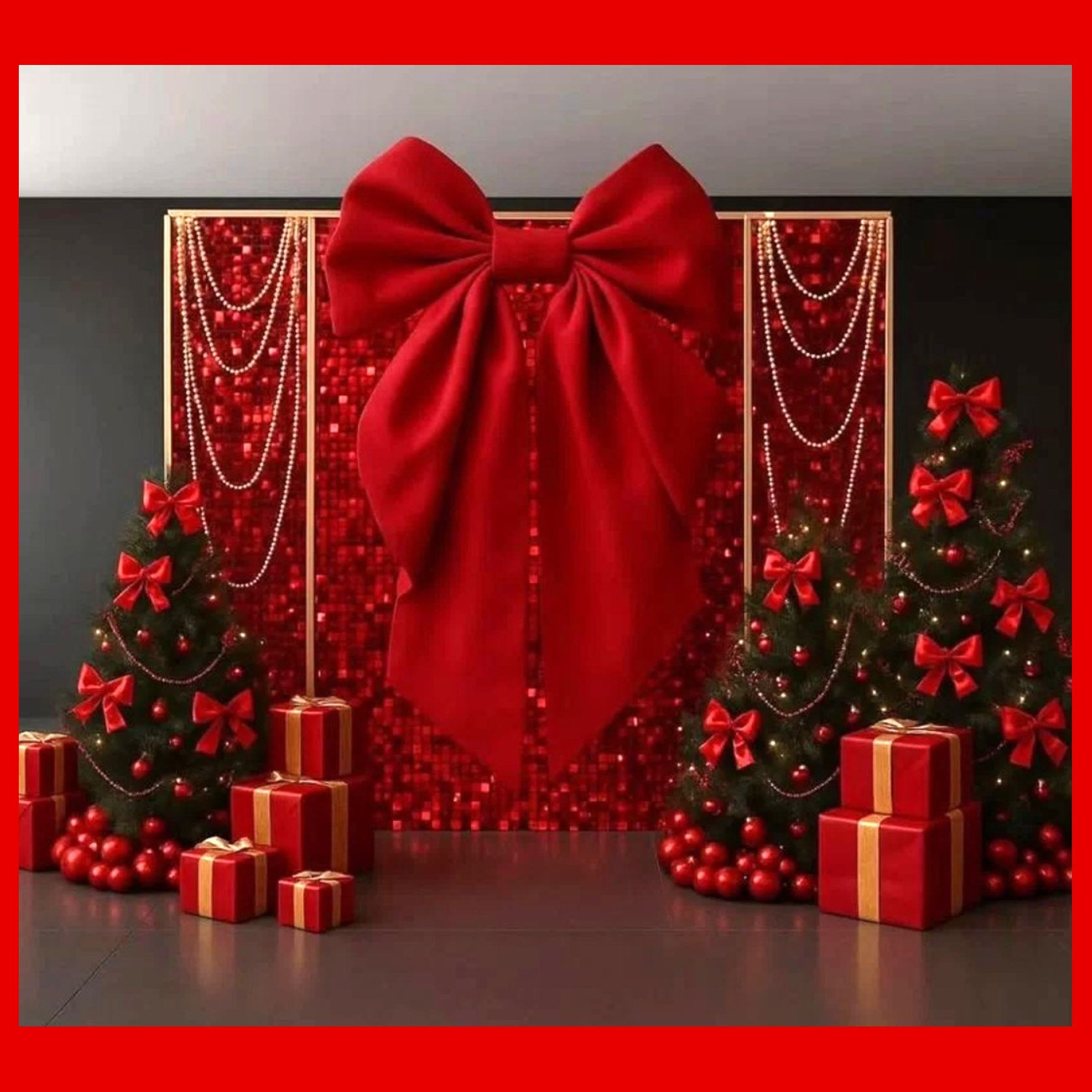 Фотозона новогодняя. Студия праздничного декора