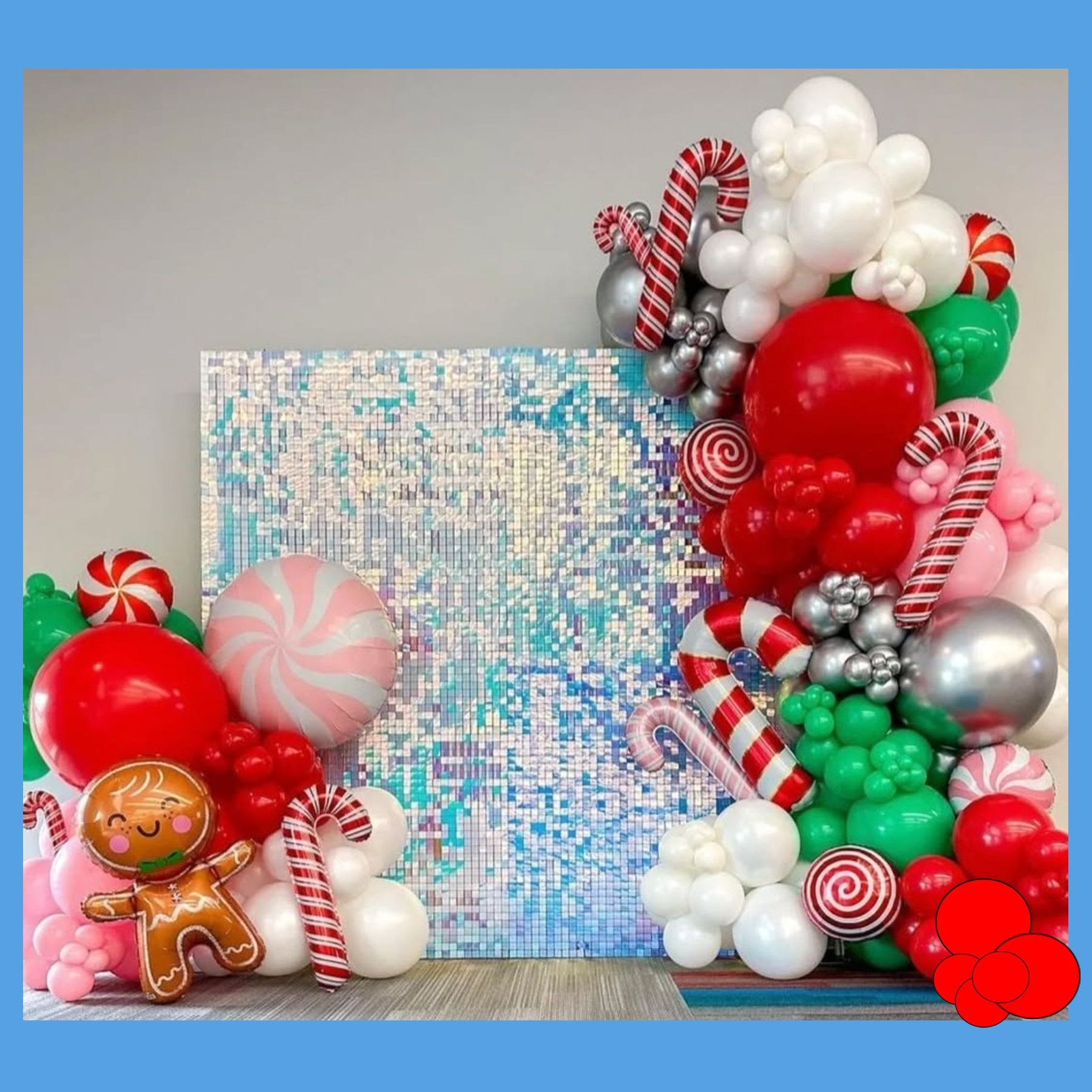 Фотозона новогодняя. Студия праздничного декора