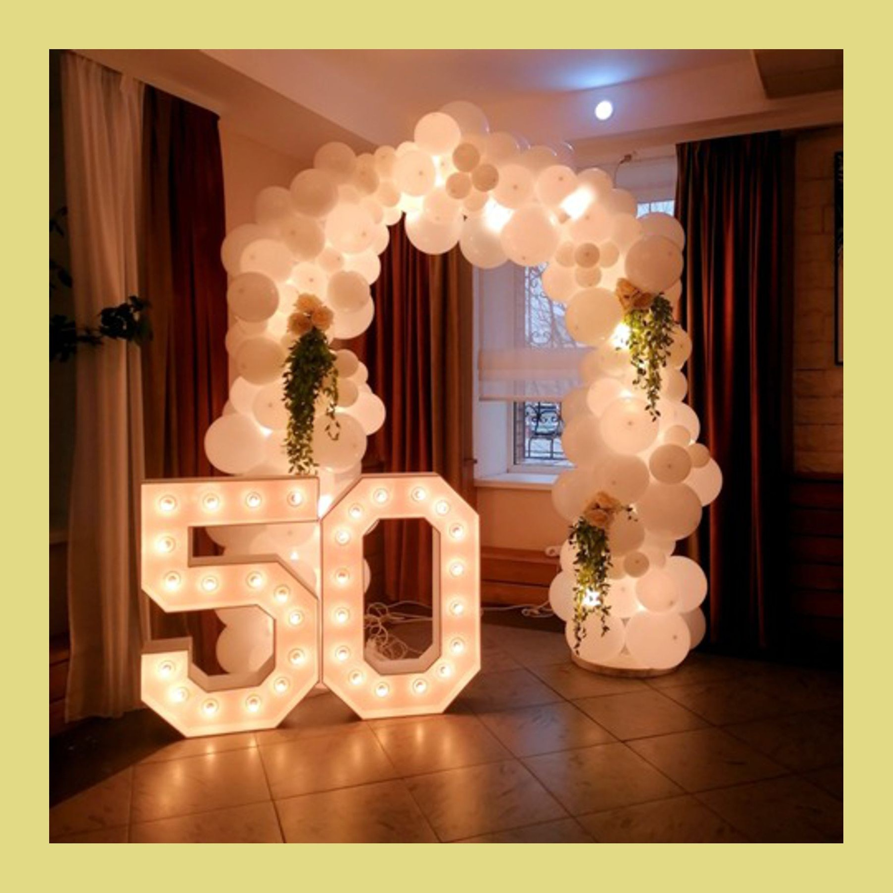 Дешевые фотозоны. Студия праздничного декора