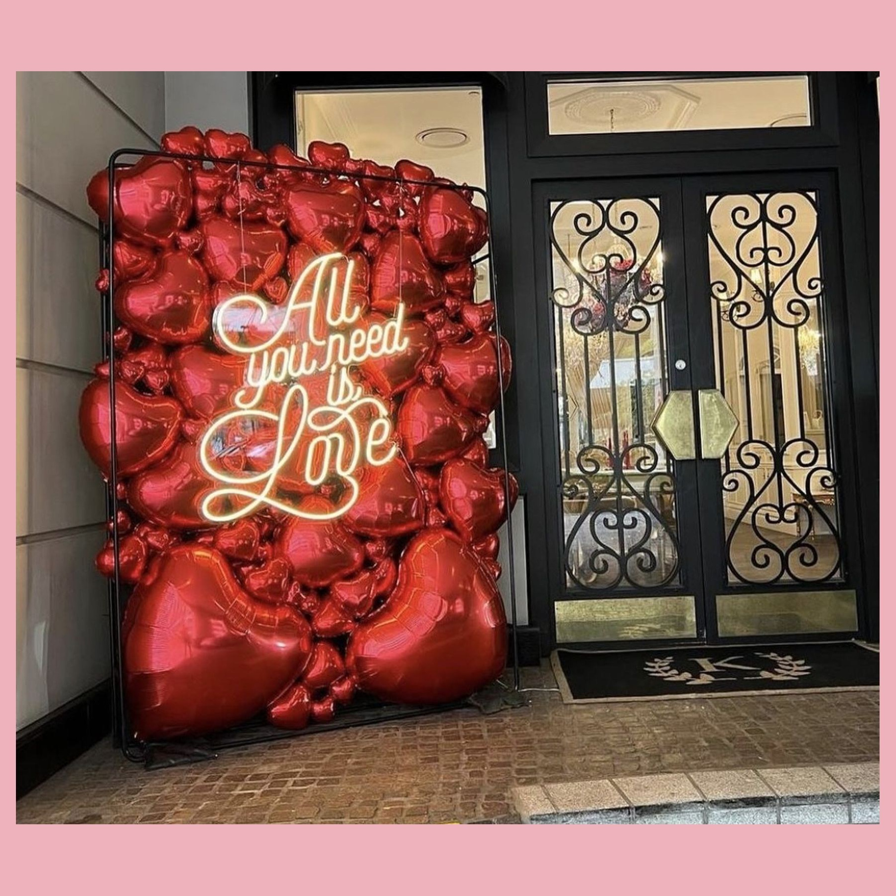 Фотозона 14 февраля. Студия праздничного декора