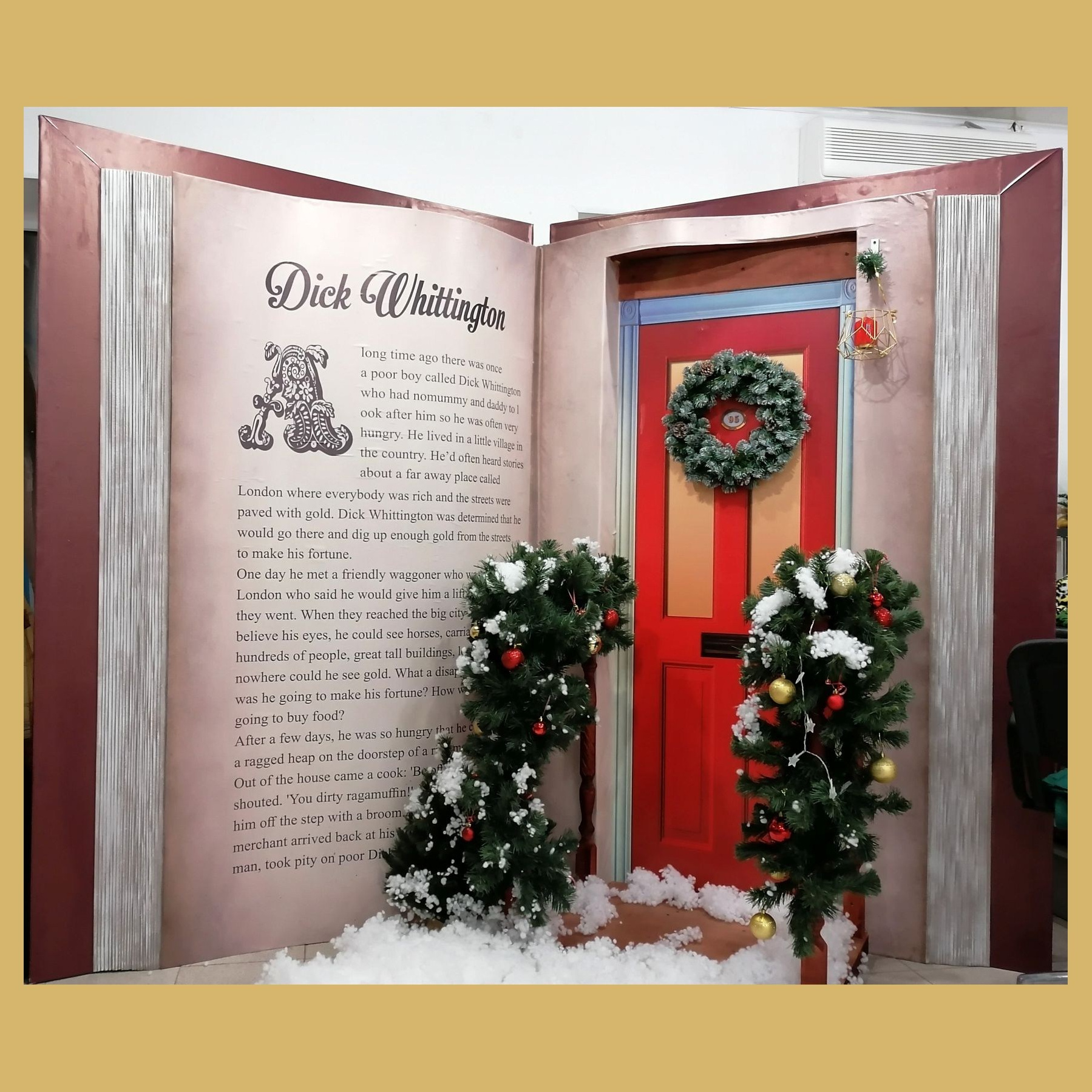 Фотозона новогодняя. Студия праздничного декора