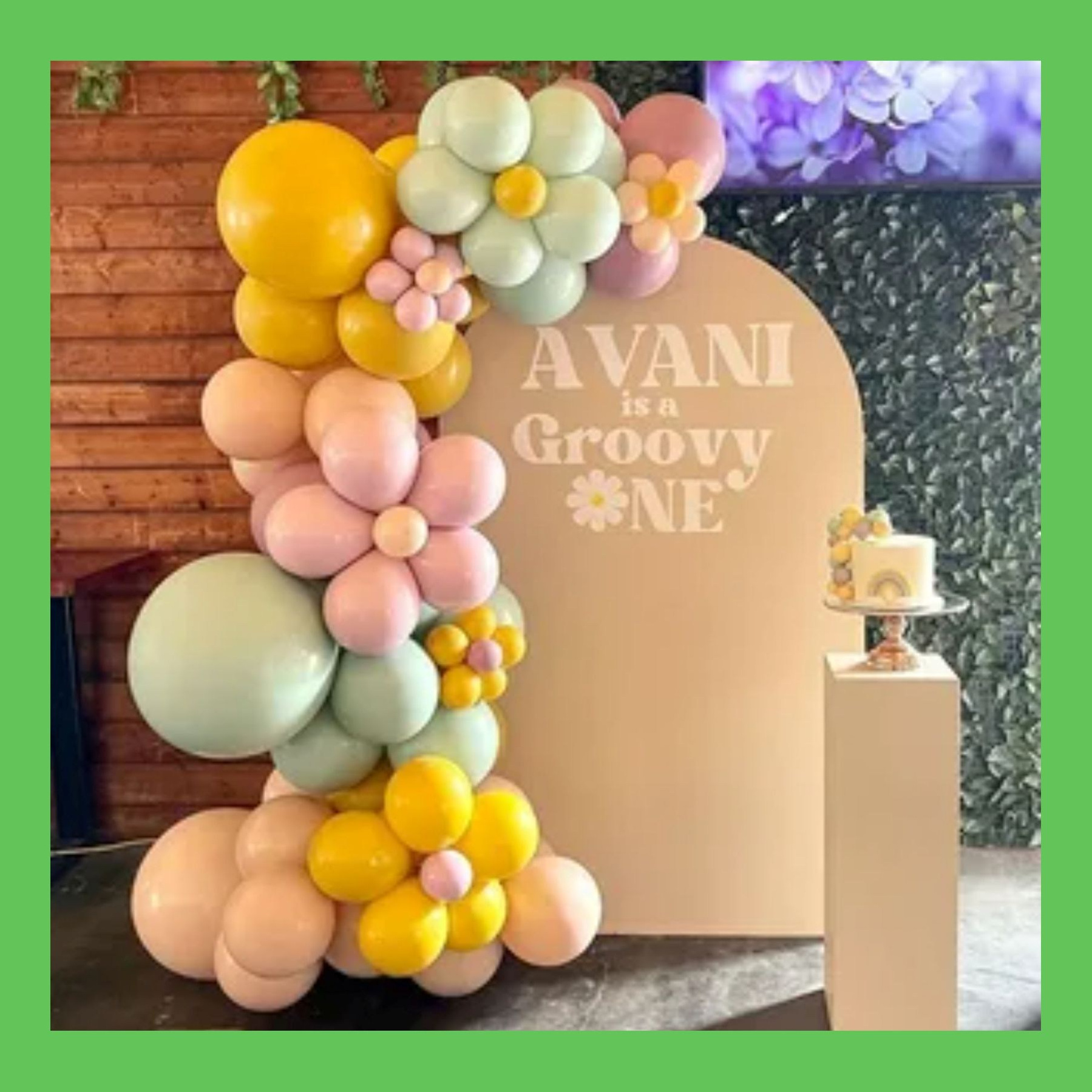 Фотозона Арка Фон. Студия праздничного декора