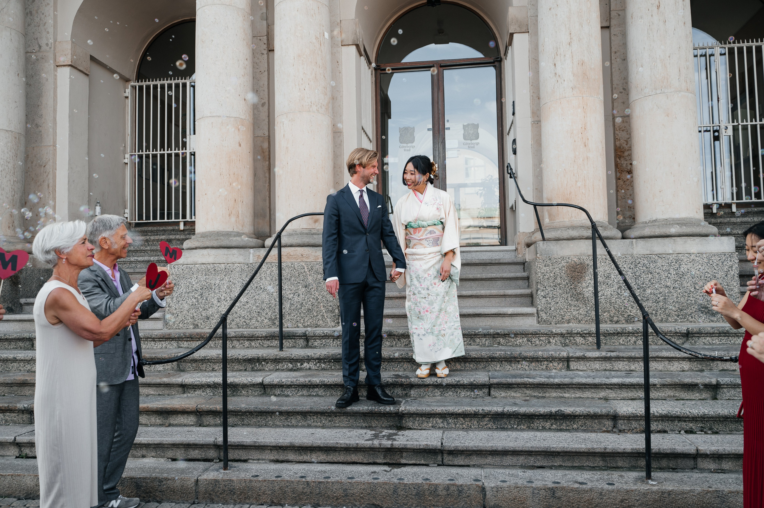 Bröllop i rådhuset. Bröllopsfotograf i Göteborg | Halmstad — Valentina