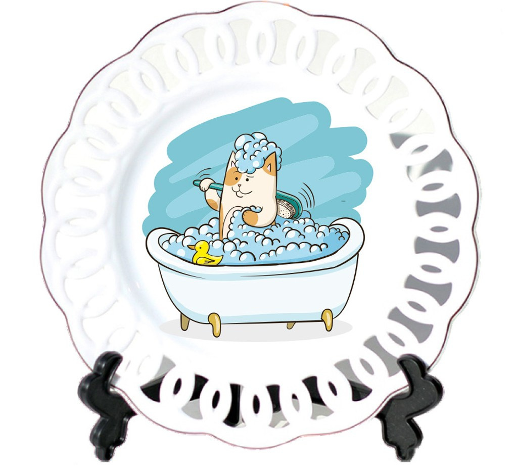 Печать на тарелках в Москве на Авиамоторной — фото, изображения и надписи на тарелках