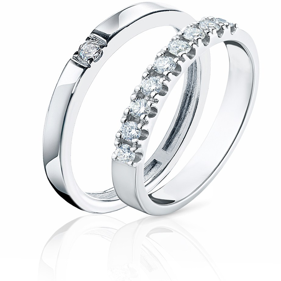 Предметное фото ювелирных изделий с бриллиантами для каталога магазина