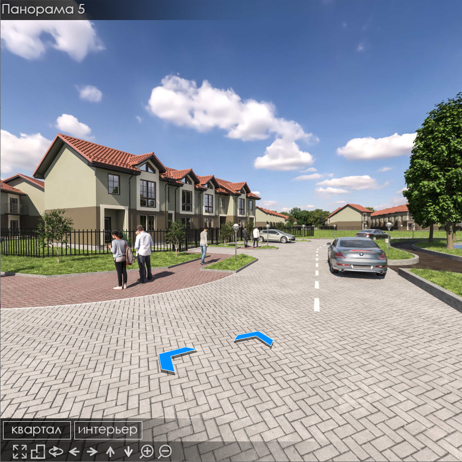 Виртуальный тур из рендера 3Ds Max для строительной компании— Панорамный фотограф Кузнецов Сергей. Хештег в&nbsp;поиске: #photopixiq