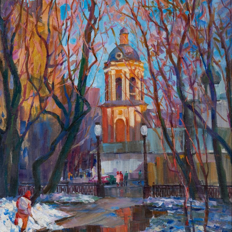 Stories of paintings. Stanislav Skobelev — Moscow Art Gallery. Paintings & Landscapes