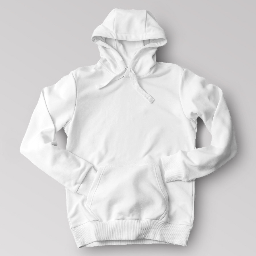 Белые толстовки с капюшоном для печати фото, изображений или лого от Студии печати "ЧЁ"
