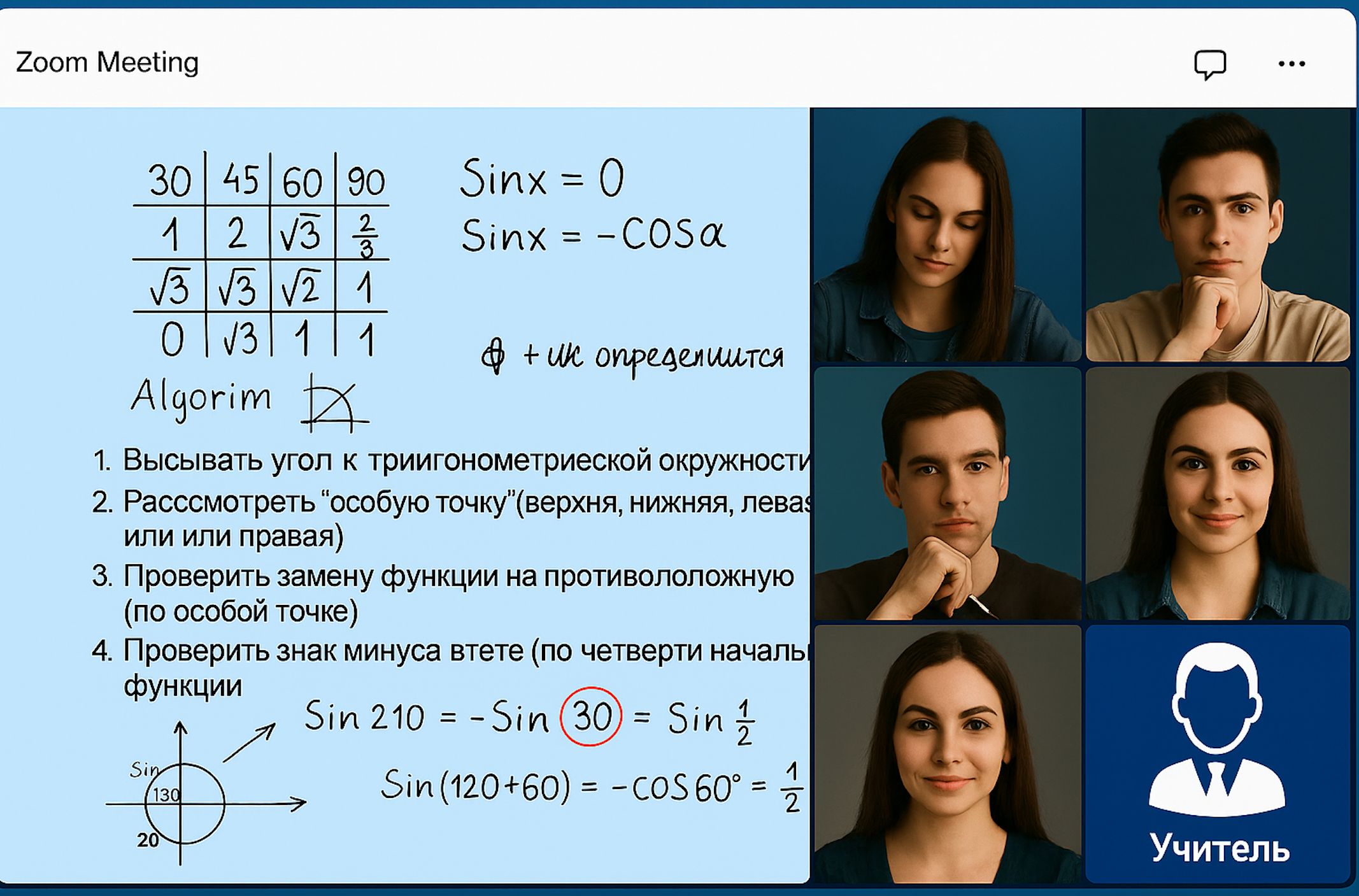 Репетитор по математике Никитенков Дмитрий Александрович
