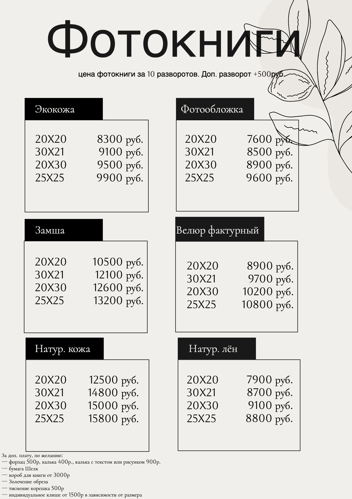Прайс на фотокниги. Фотограф беременности СПб Женский фотограф Спб Диана Кузнецова