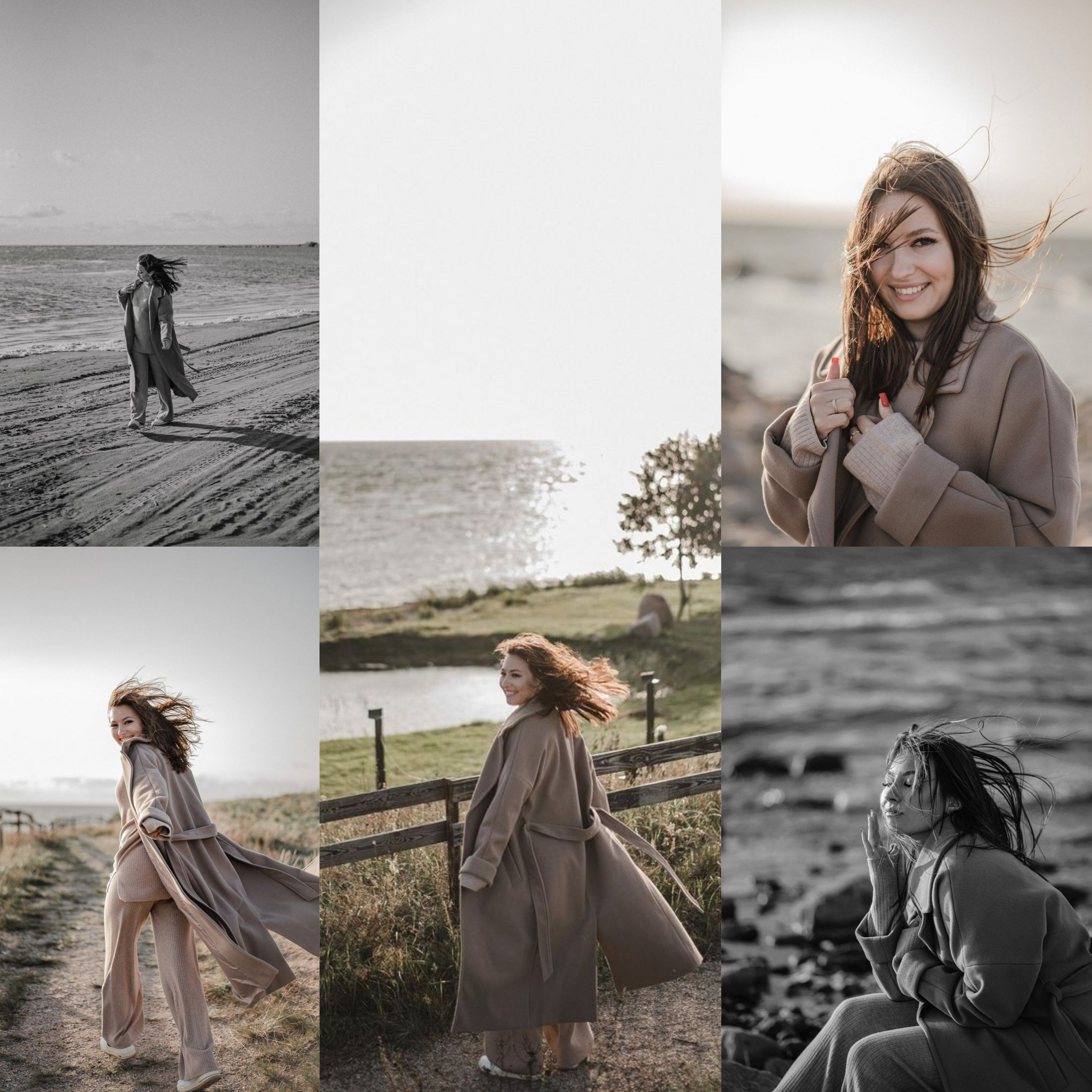 Девушка в черном платье с голыми плечами в стильном интерьере.