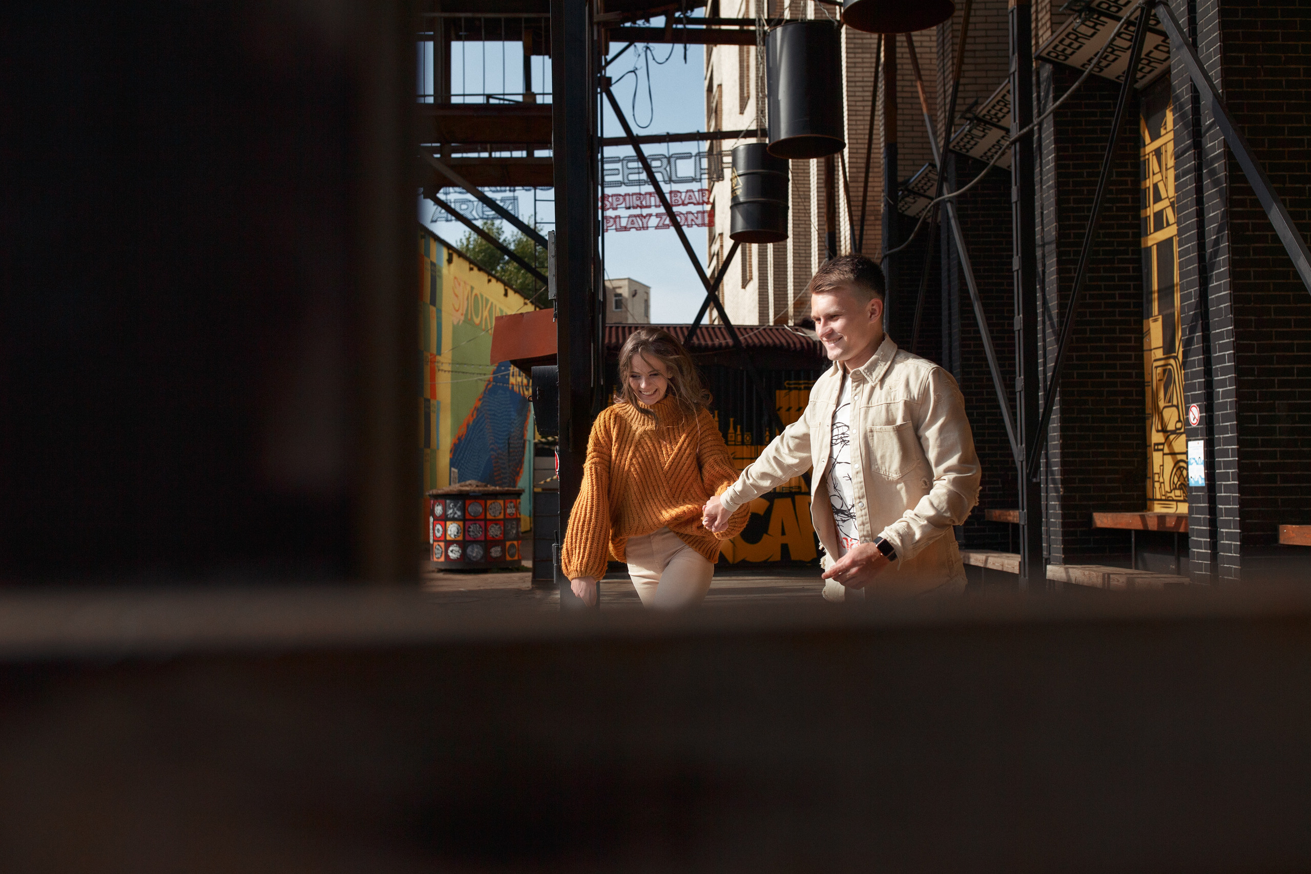 Яркая Love story  в фуд-корте Песочница