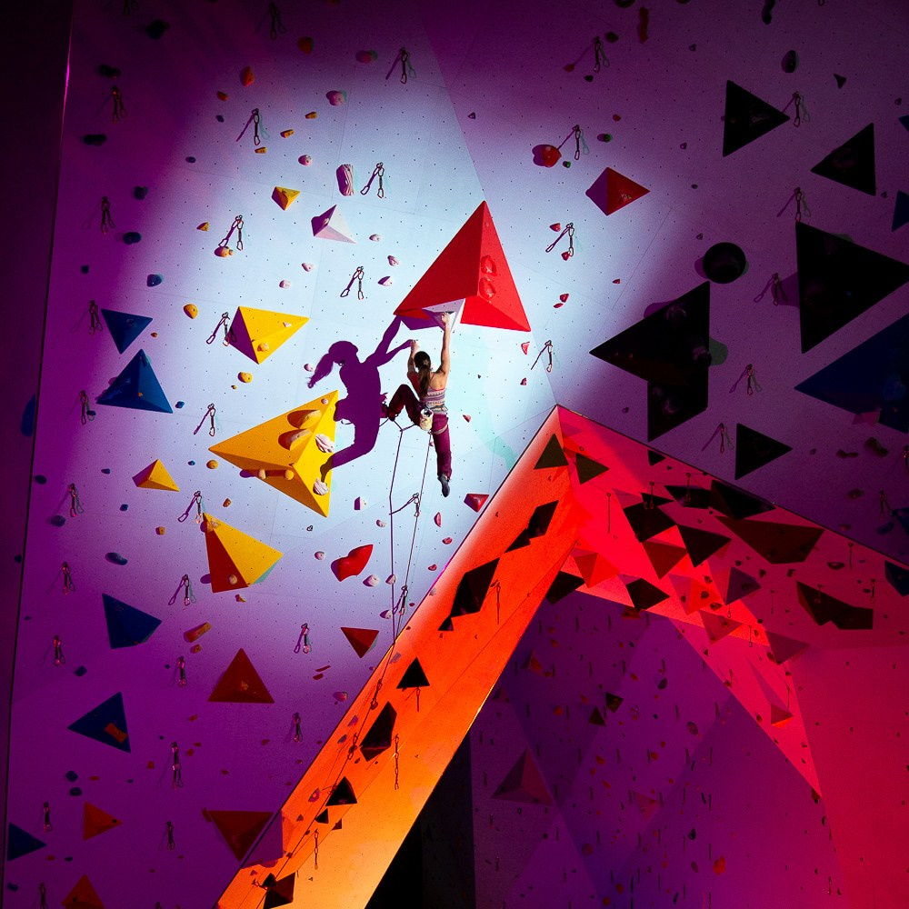 Фотосессия на скалодроме