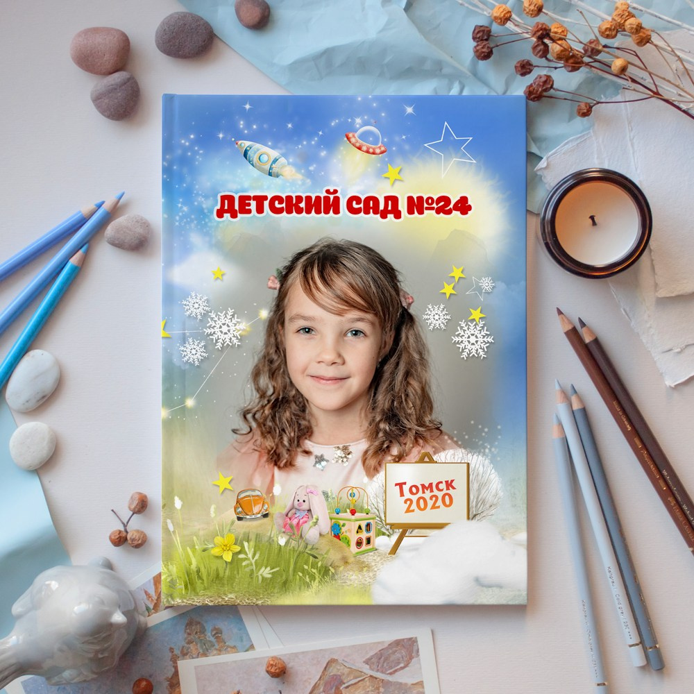 Макет Мыльные пузыри. Фотокниги и выпускные альбомы в Иваново