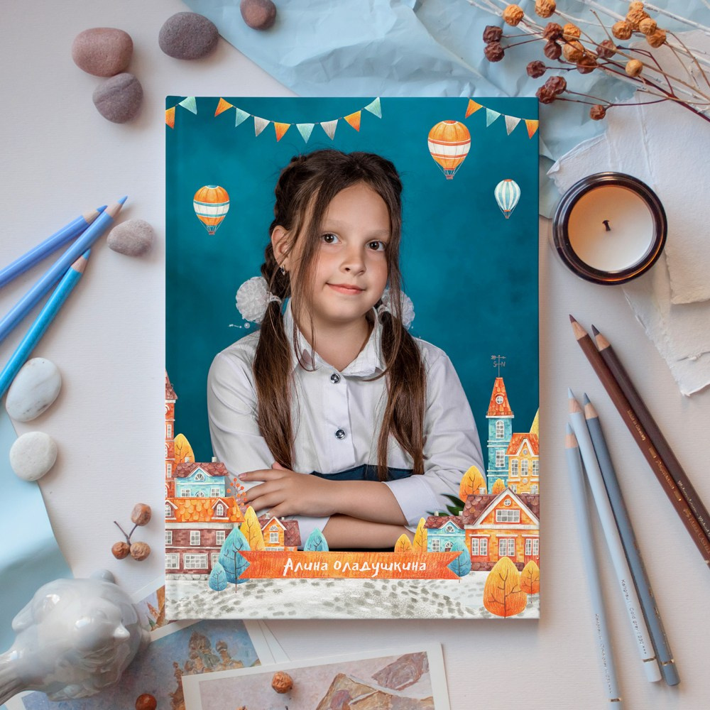 Макет Цветик-семицветик. Фотокниги и выпускные альбомы в Иваново