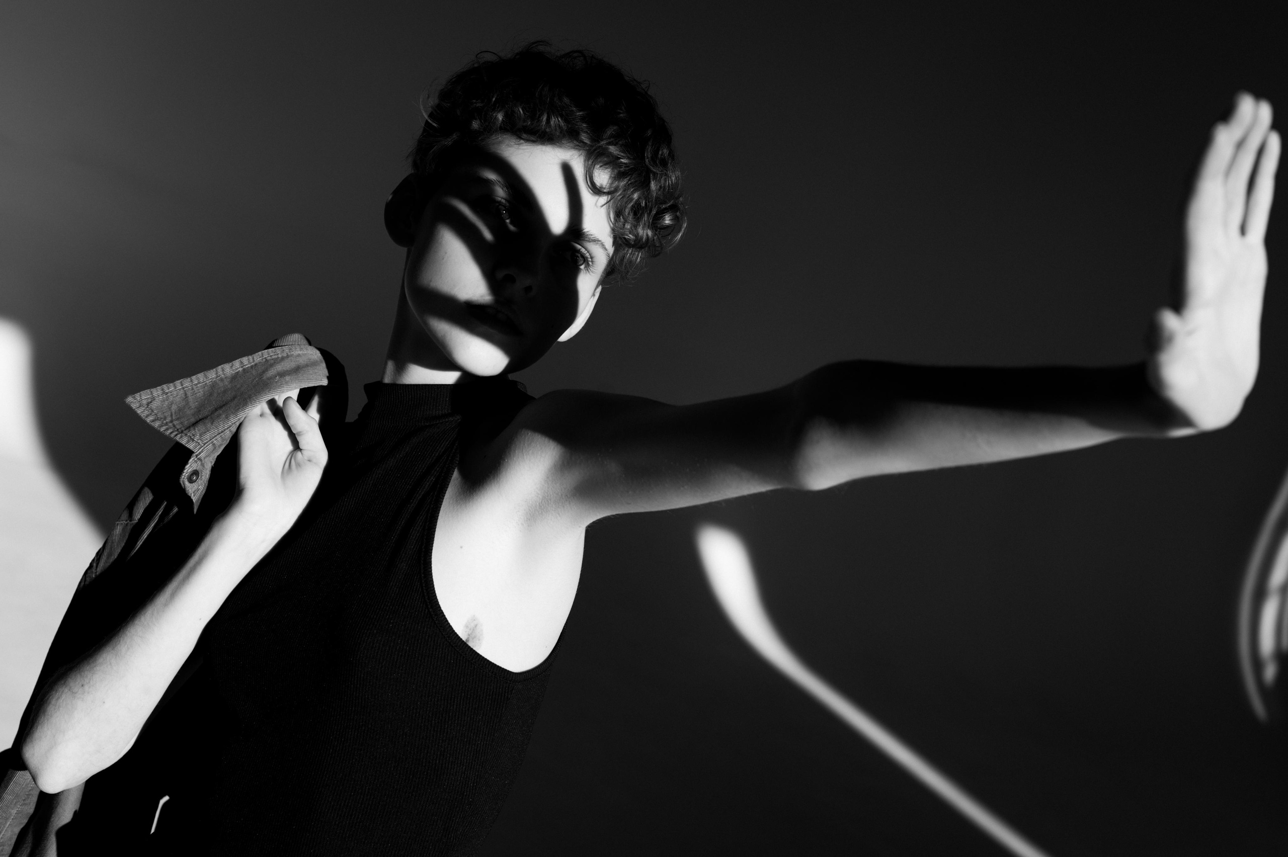 Черно-белая фотосессия в Курске