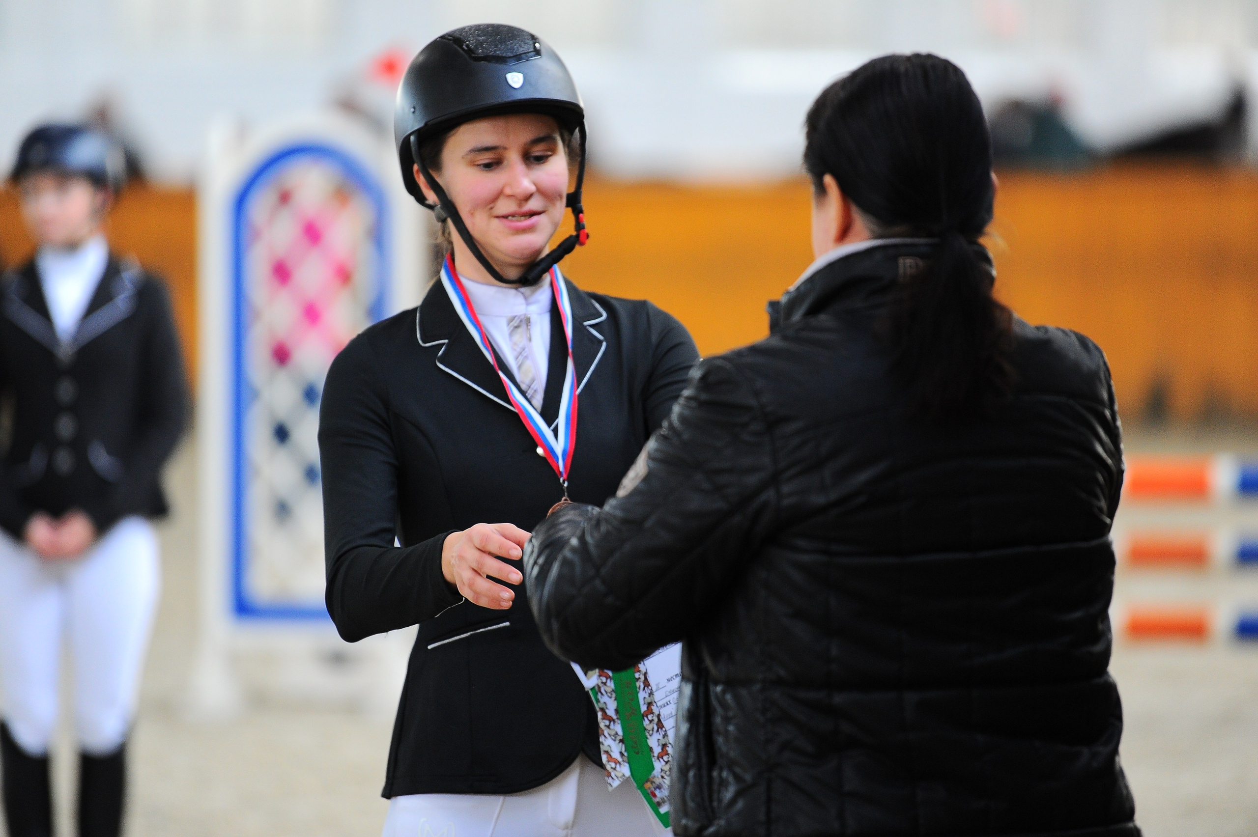 ОСЕННИЙ КУБОК КСК «КОНКОРД» по КОНКУРУ (27-10-2024). ТУРНИРНАЯ КОННАЯ ФОТОГРАФИЯ, Руднева Ольга и Евгений Адеев