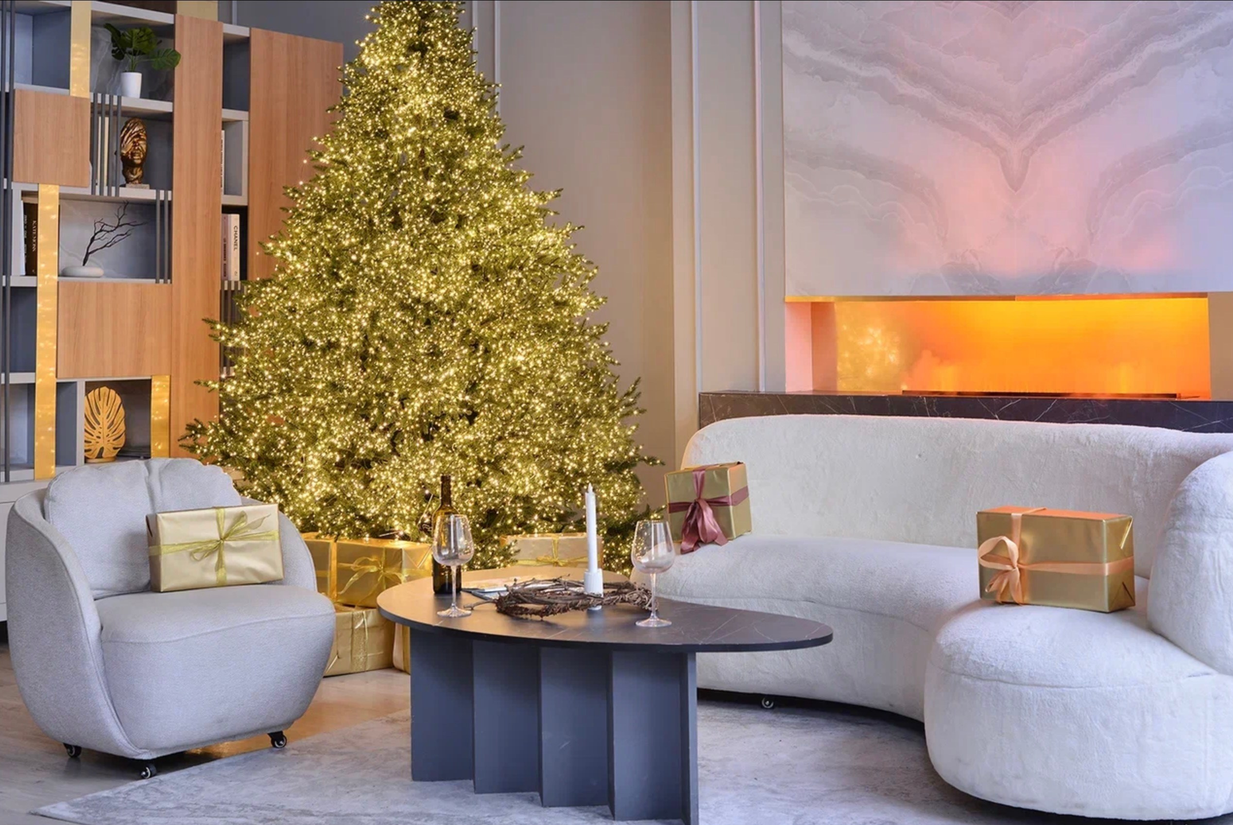 Новогодняя студия Москва романтика