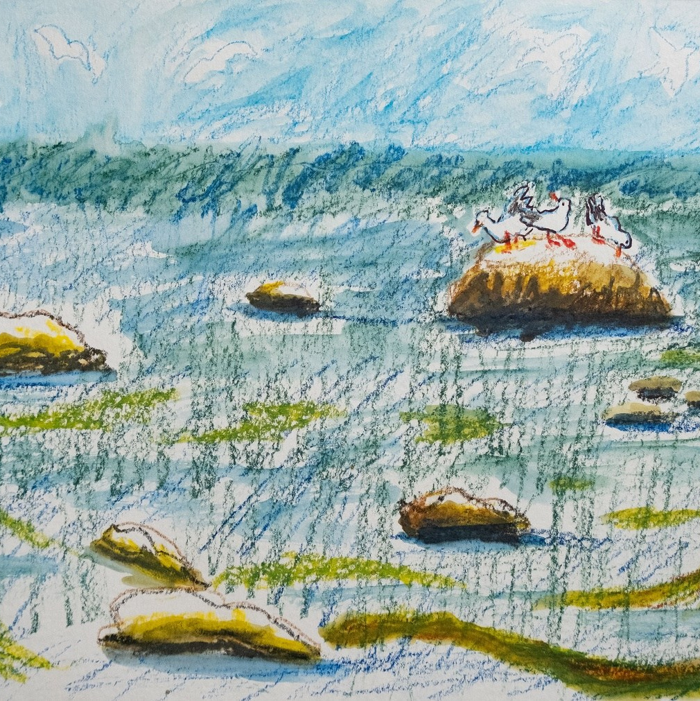 Графика (рисунки, наброски). Художник, фотограф с Сахалина Ирина Тен