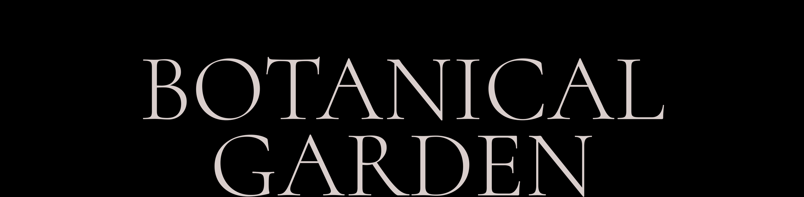 Botanical Garden. Art photographer Tatiana Serbina