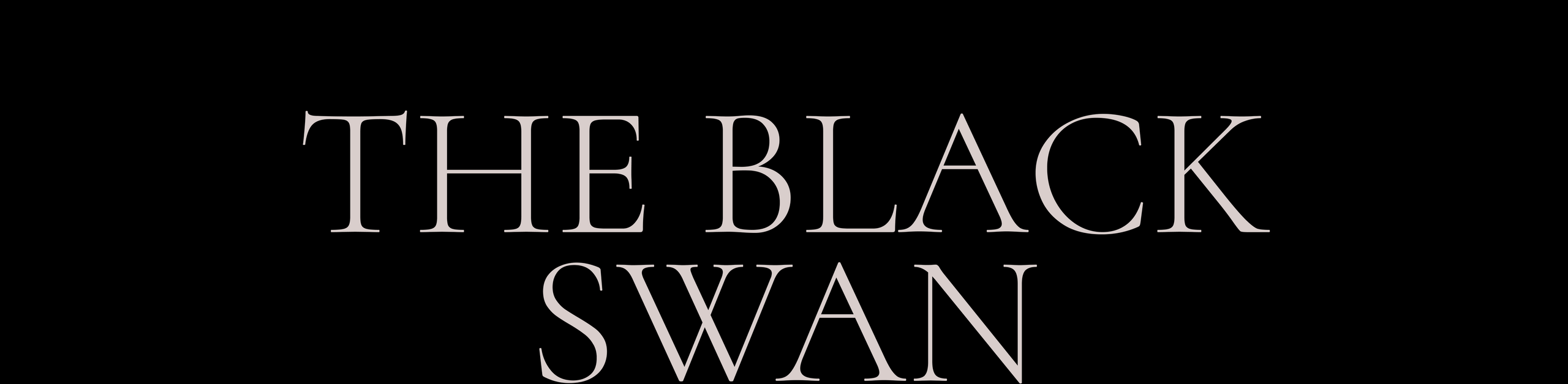 The Black Swan. Art photographer Tatiana Serbina