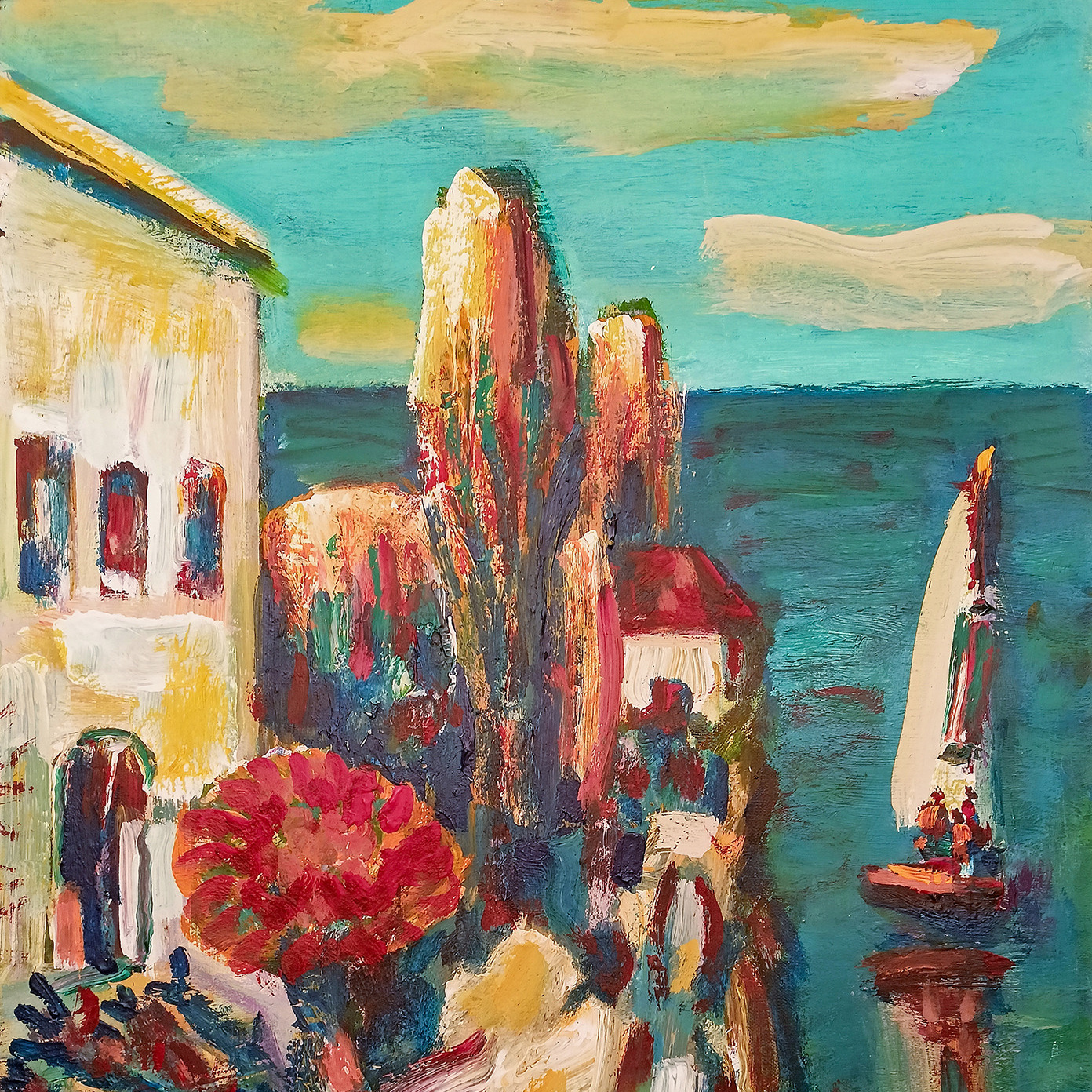 Contemporary artist Vladimir Portyanoy. Painting, graphics