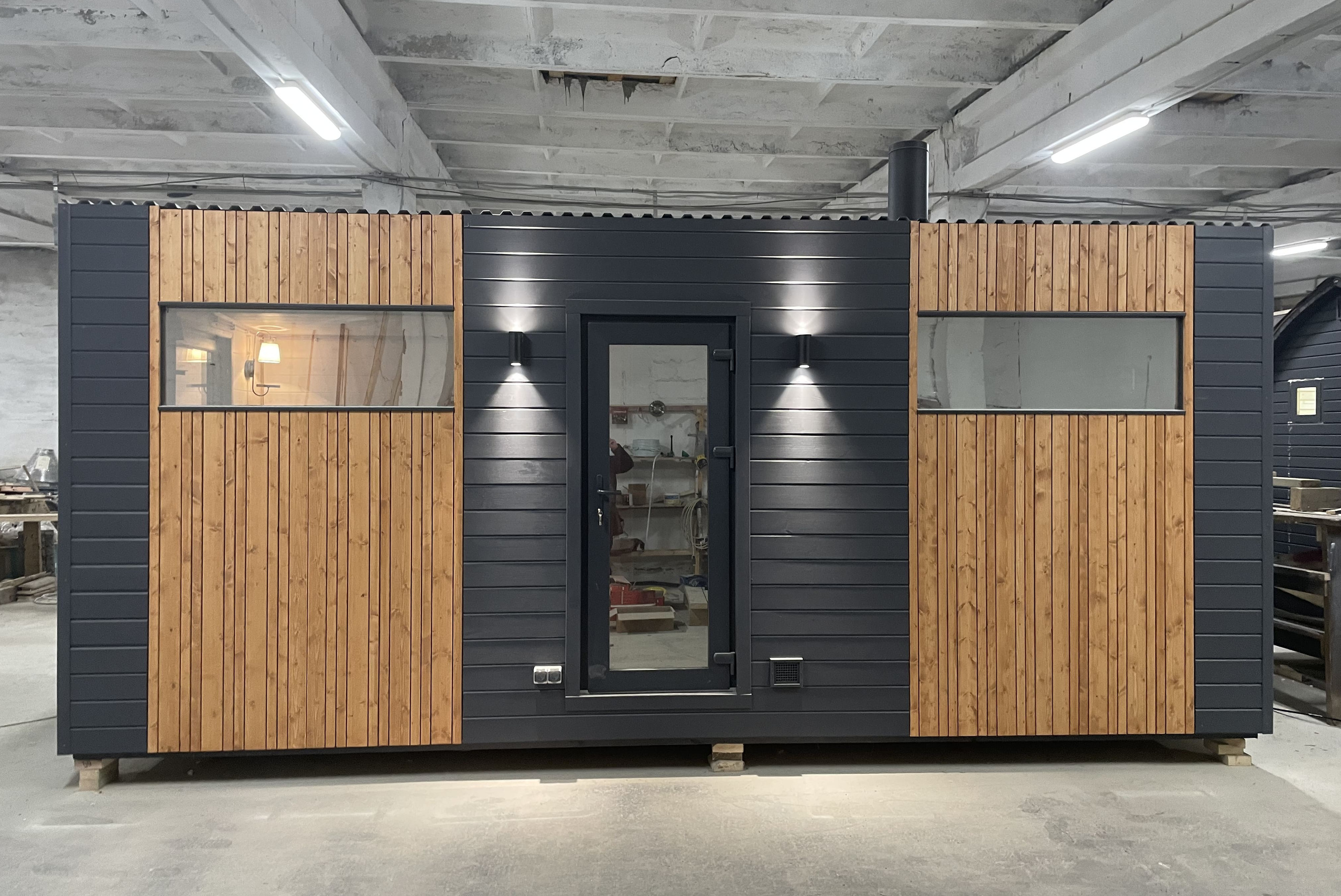 Баня Аврора. Строительство модульных бань