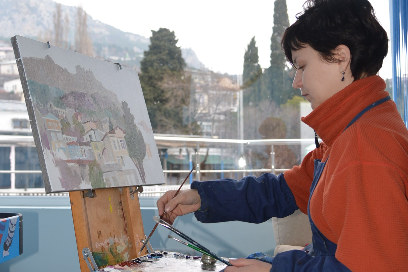 Тихонова Анна. Тихонова Анна —художник-график, художник-монументалист, живописец, педагог