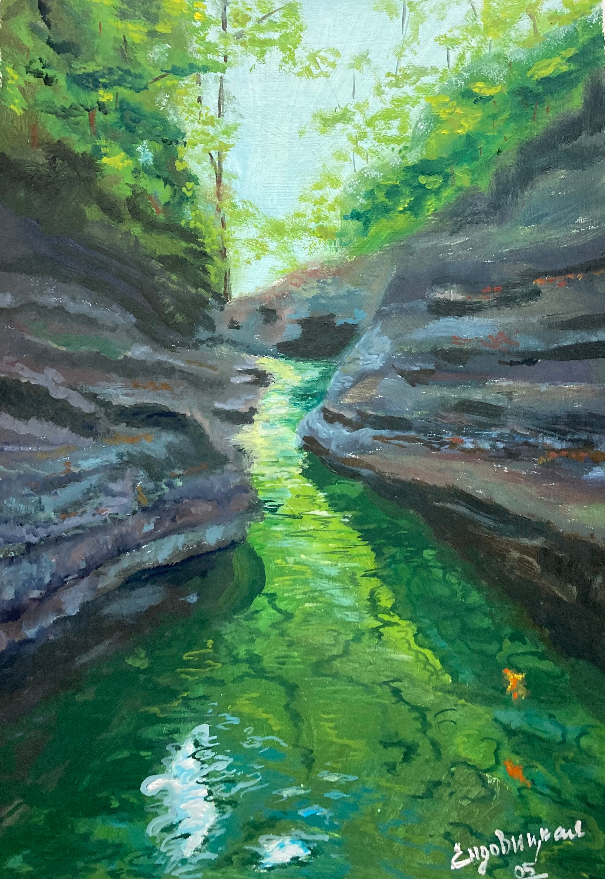 Картины с историями или живопись в путешествиях. ArtZoyaEndovitskaya